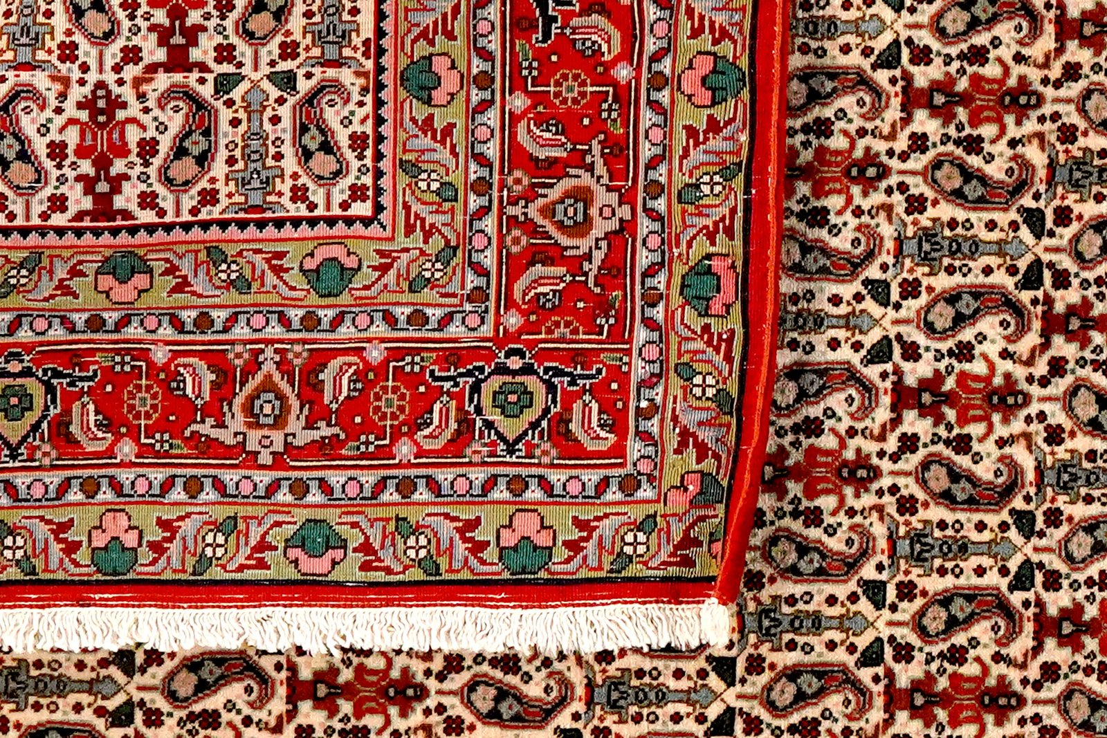 Bidjar — Hand-knotted, 117x166 cm, Beige, 100% Virgin Wool | Main view
