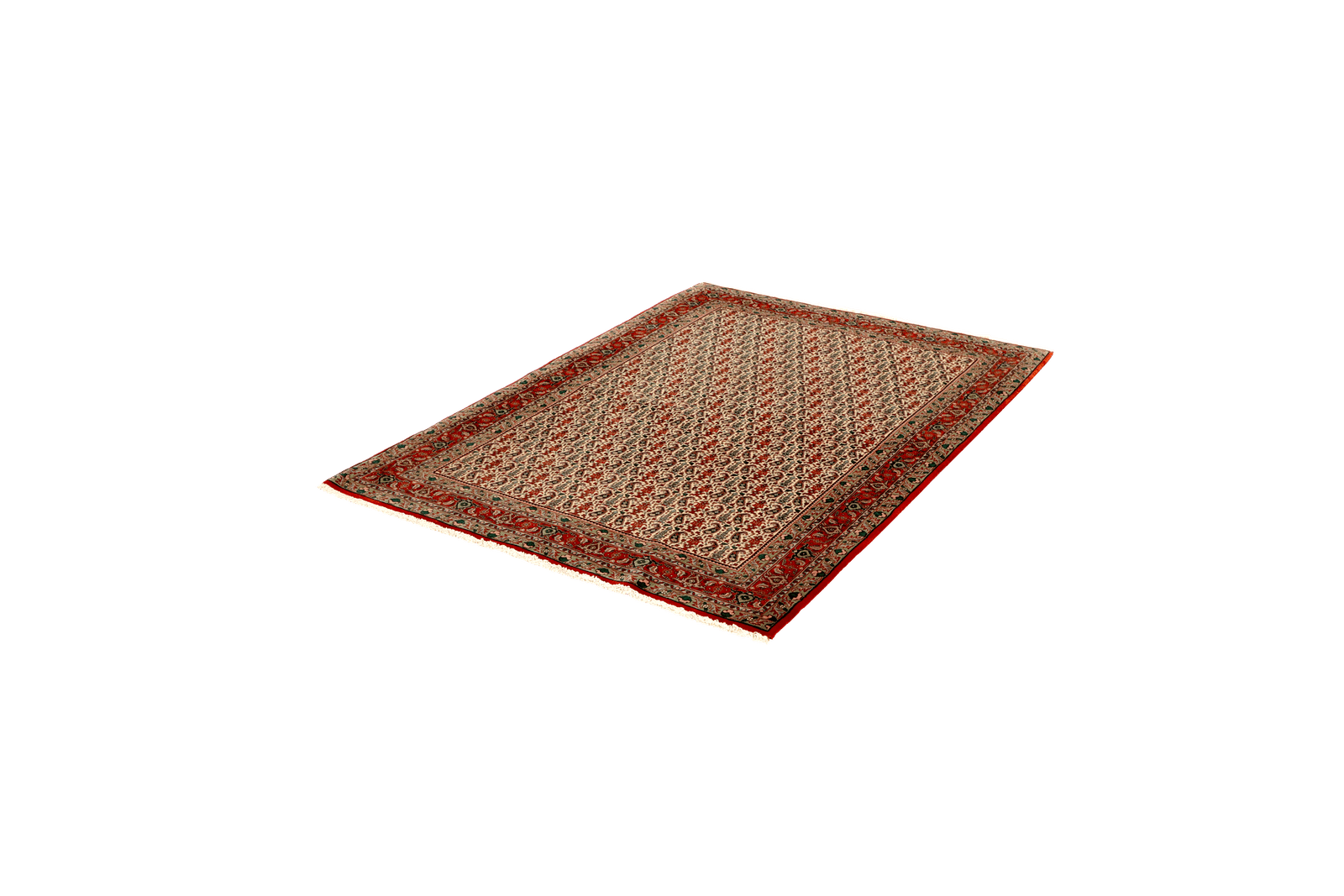 Bidjar — Hand-knotted, 117x166 cm, Beige, 100% Virgin Wool | View 5