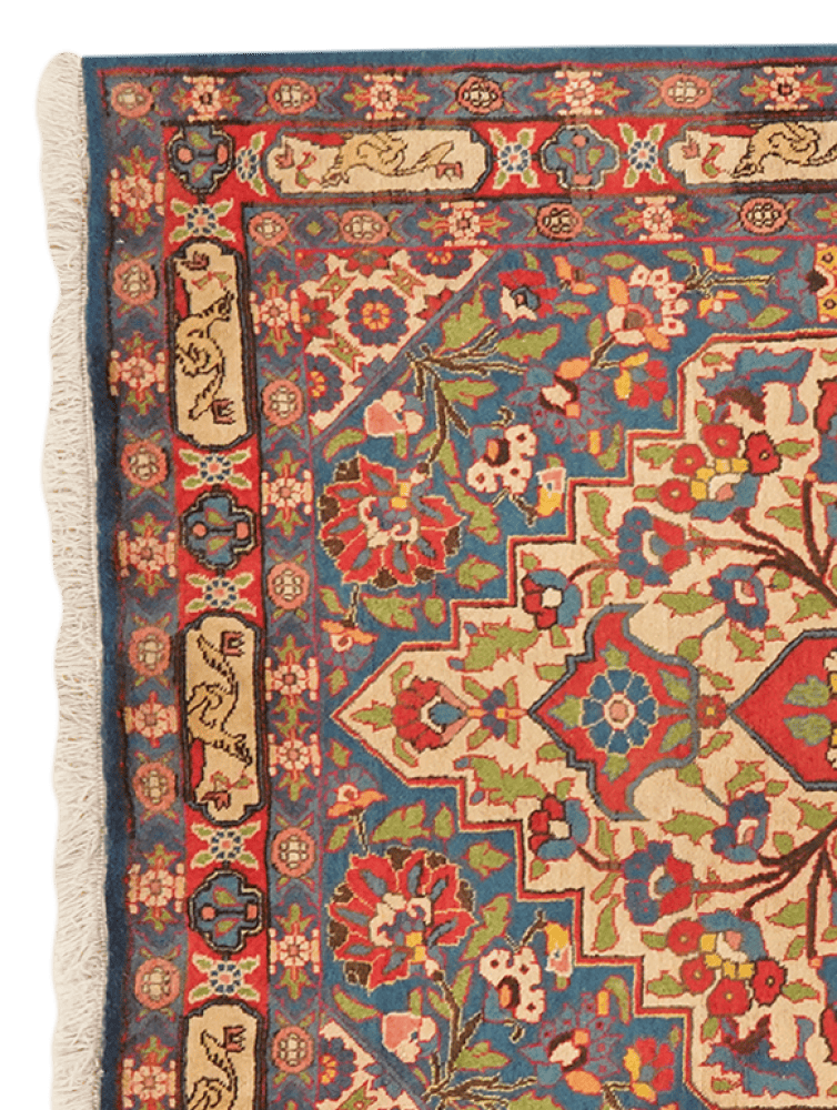 Veramin — Hand-knotted, 105x167 cm, Multicolor, 100% Virgin Wool | View 3