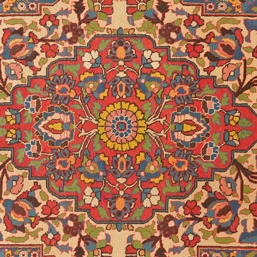 Veramin — Hand-knotted, 105x167 cm, Multicolor, 100% Virgin Wool | View 4