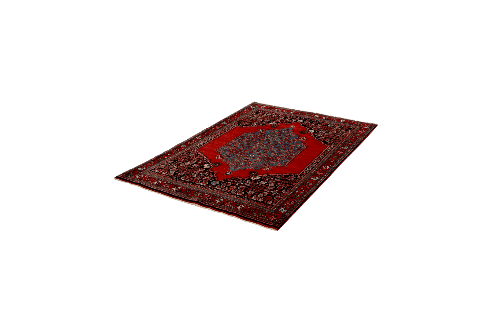 Bidjar — Hand-knotted, 110x168 cm, Multicolor, 100% Virgin Wool | View 5