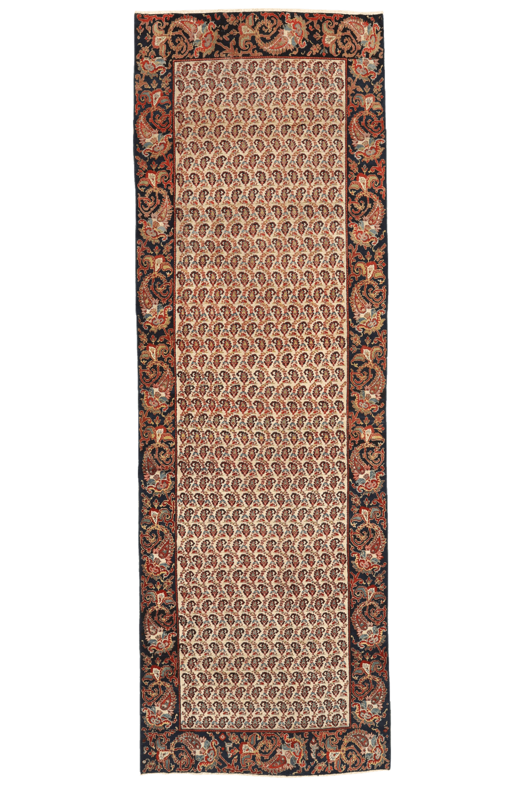 Malayer — Hand-knotted, 190x525 cm, 100% Virgin Wool | Main view