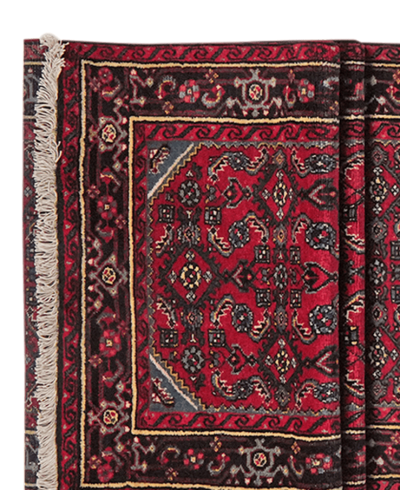 Indjelass — Hand-knotted, 84x614 cm, Red, 100% Virgin Wool | View 3