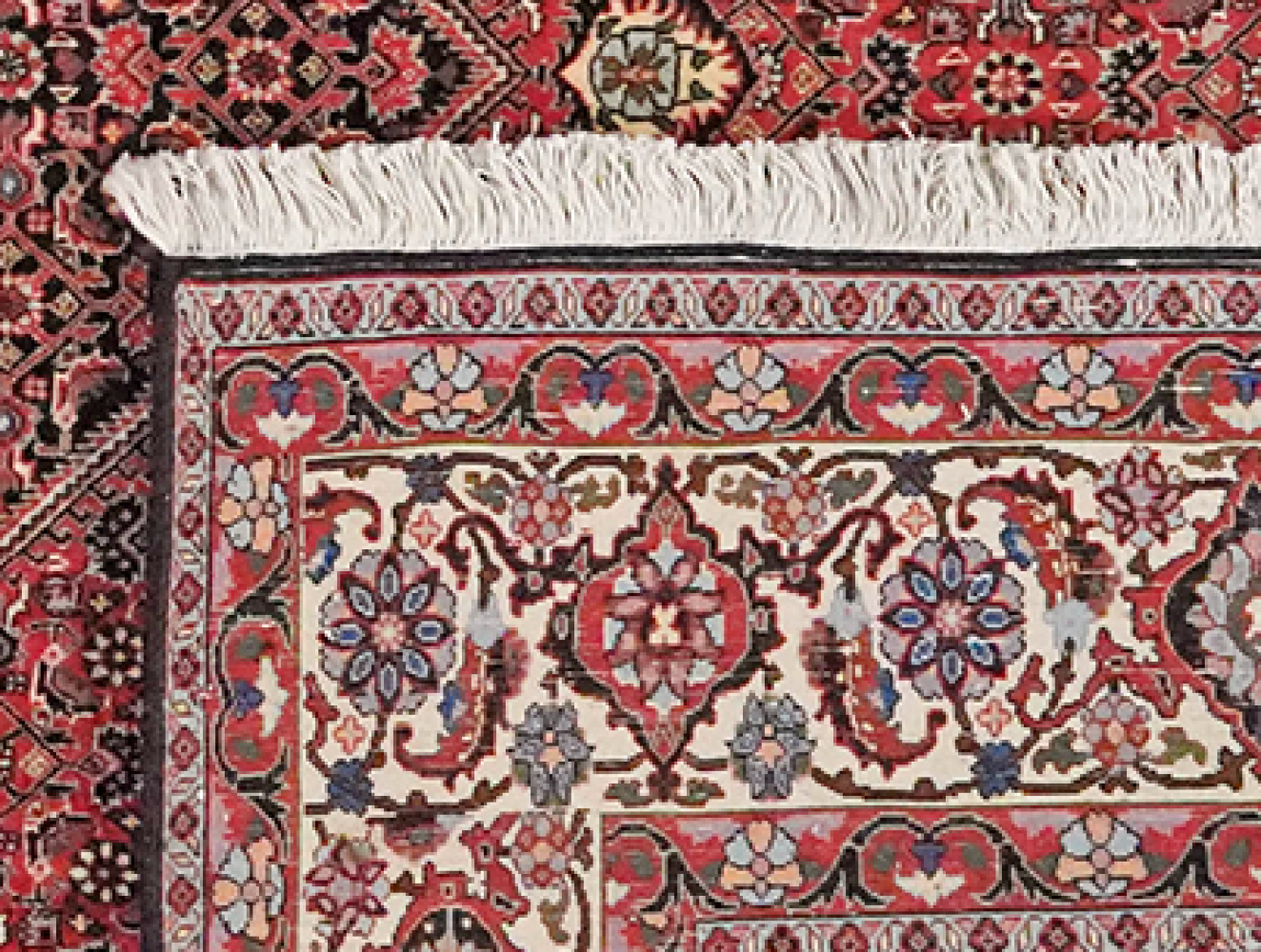 Bidjar — Handgefertigt, 302x205 cm, Beige, 100% Virgin Wool | View 7