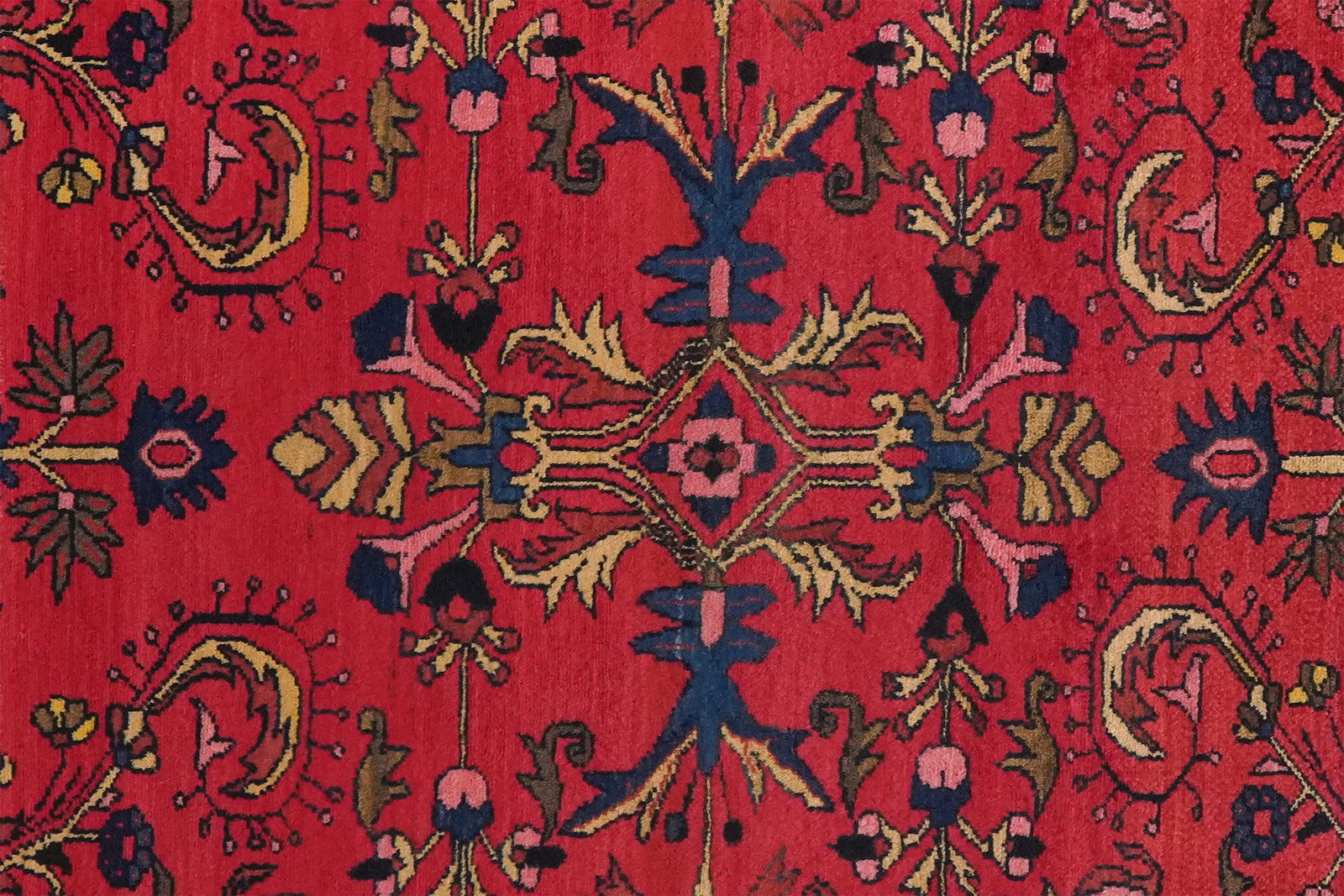 Armanibaf — Handgefertigt, 139x112 cm, Blau, 100% Virgin Wool | View 5