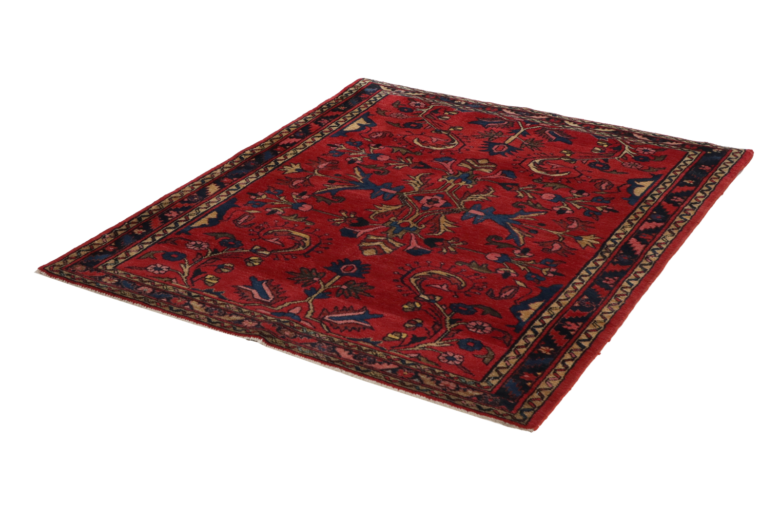 Armanibaf — Handgefertigt, 139x112 cm, Blau, 100% Virgin Wool | View 7