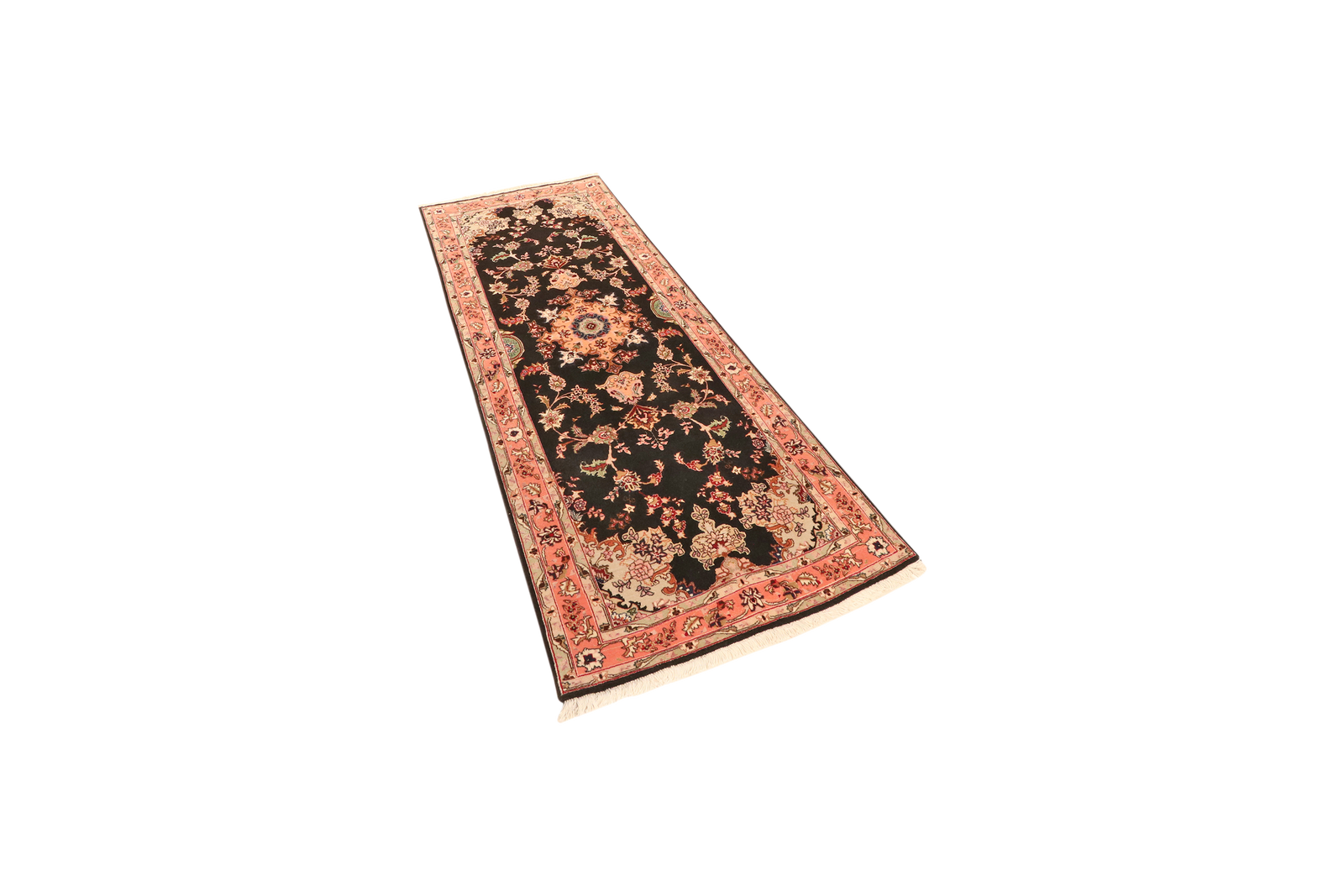 Tabriz 50 Raj — Handgefertigt, 220x79 cm, Rosa, 100% Virgin Wool | View 6