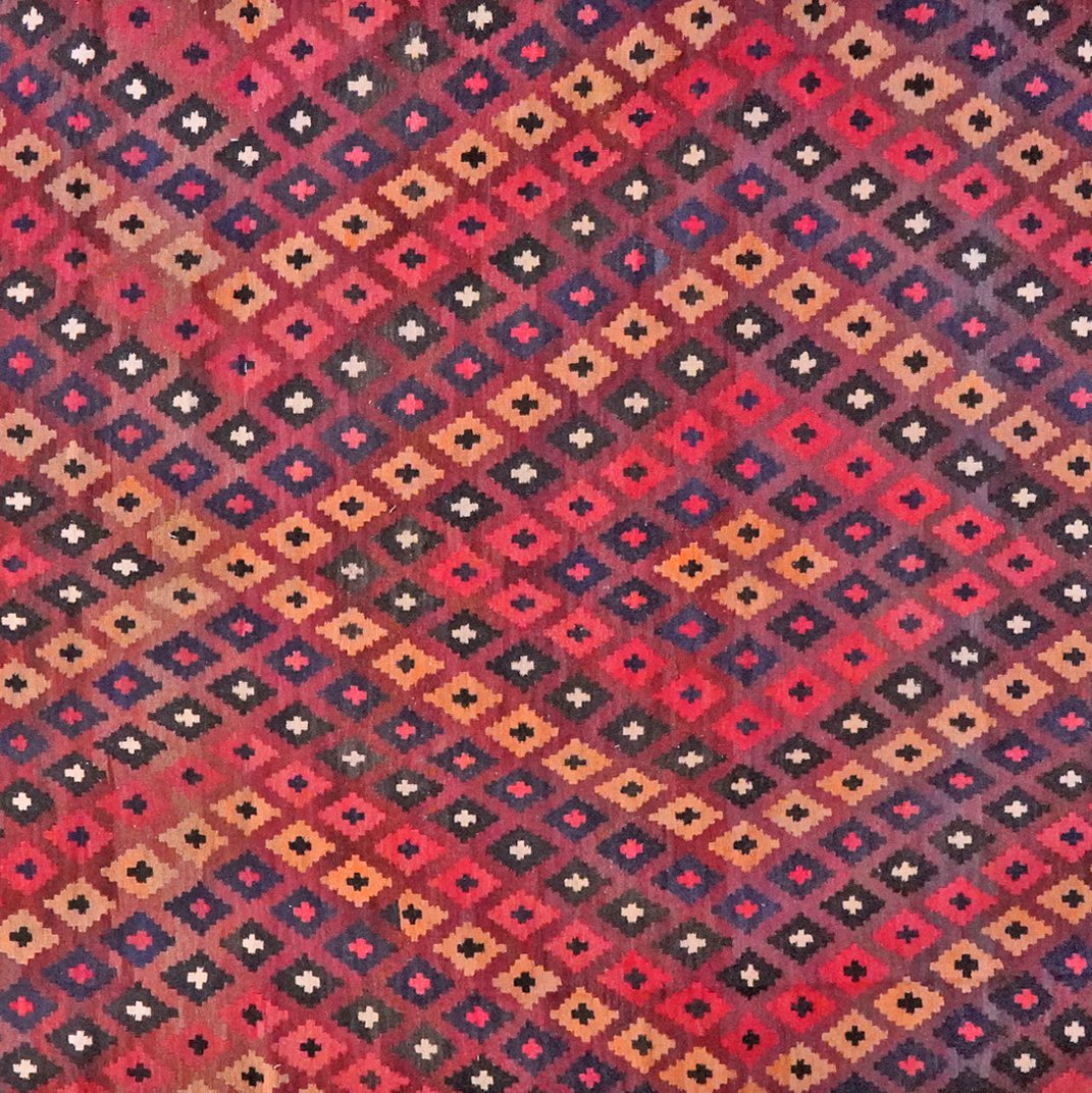 Kelim Belutch Old — Handmade, 314x515 cm, Red, 100% Virgin Wool | View 4