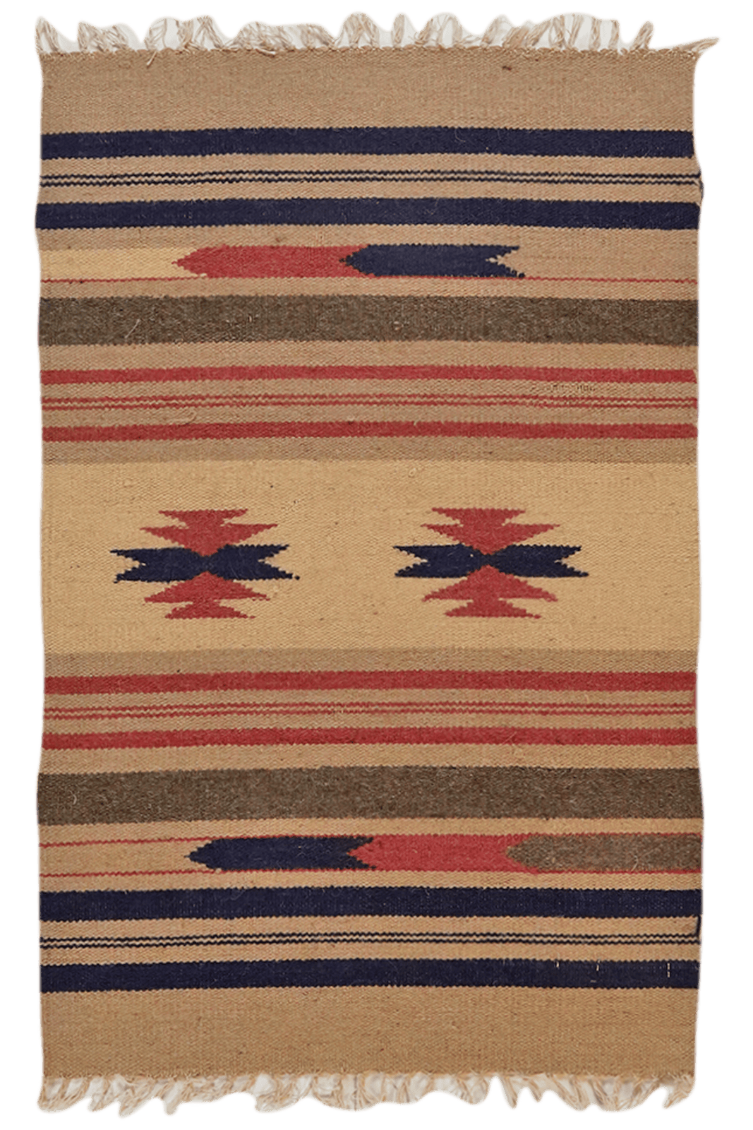 Kelim — Handmade, 60x93 cm, Multicolor, 100% Virgin Wool | Main view