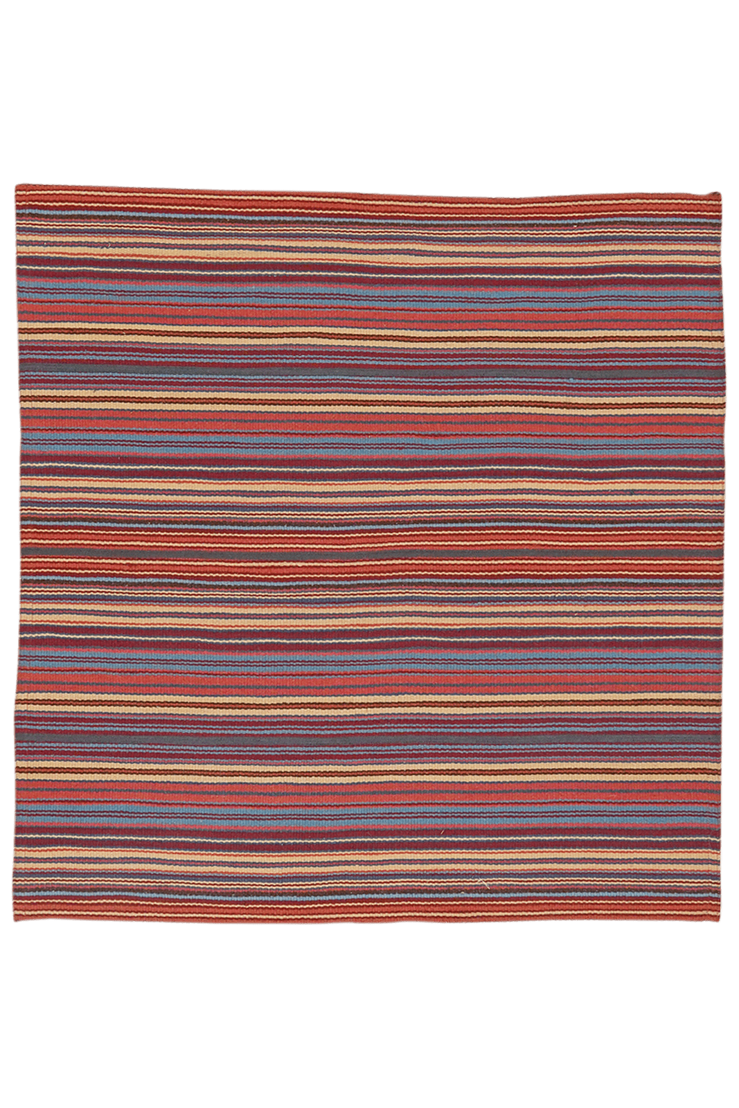 Kelim Gashgai — Handmade, 100x103 cm, Multicolor, 100% Virgin Wool | Main view