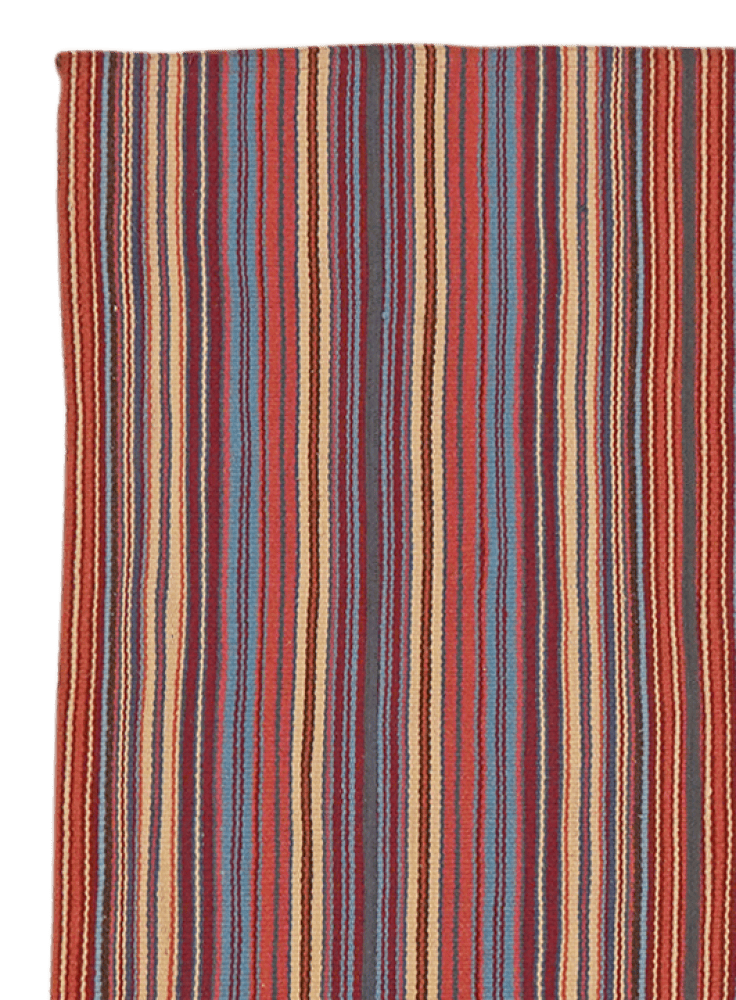 Kelim Gashgai — Handmade, 100x103 cm, Multicolor, 100% Virgin Wool | View 3
