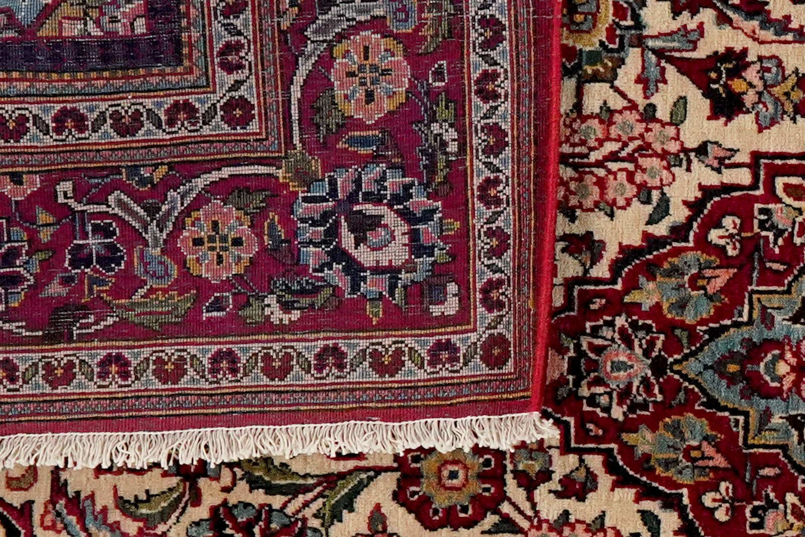 Kashan — Hand-knotted, 108x158 cm, Brown, 100% Virgin Wool | View 6