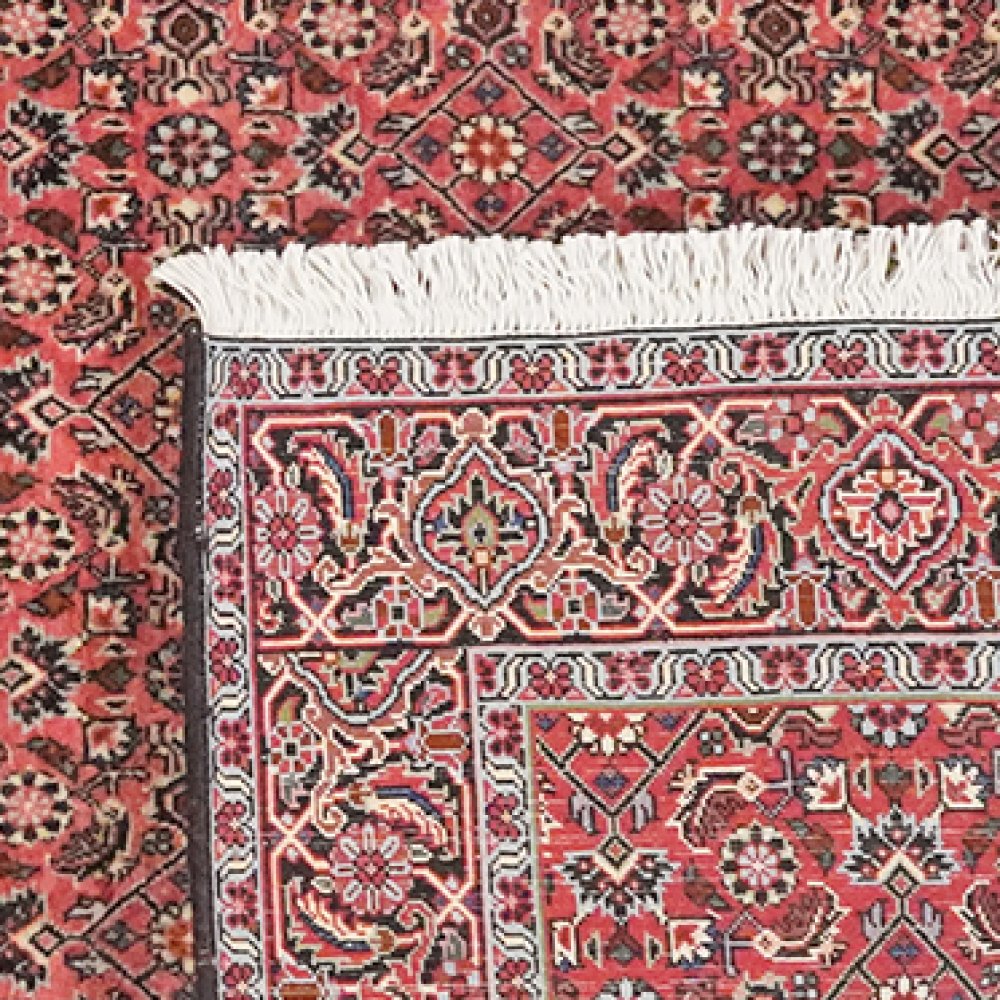 Bidjar — Hand-knotted, 111x176 cm, Red, 100% Virgin Wool | View 6
