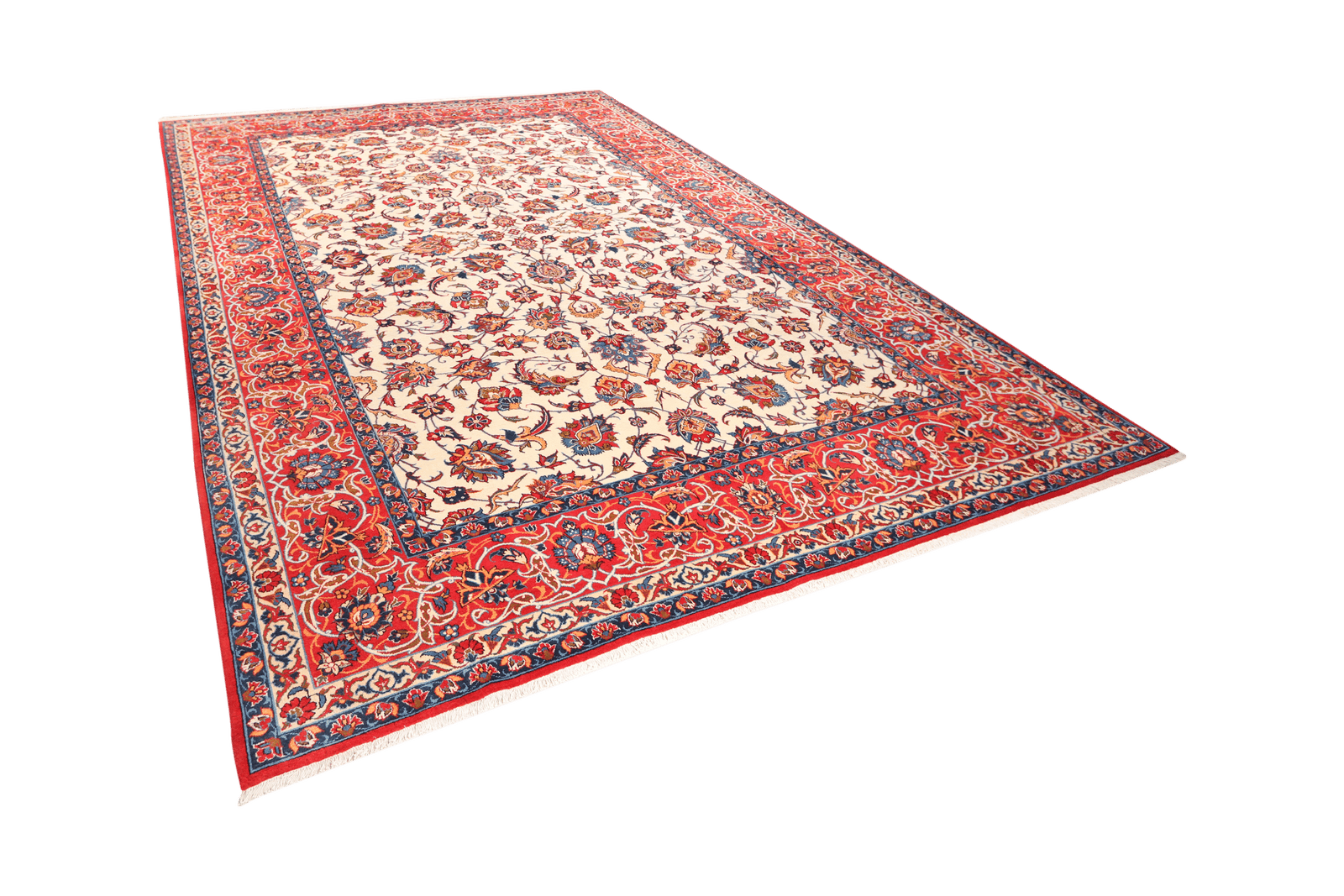 Isfahan — Hand-knotted, 277x392 cm, Beige, 100% Virgin Wool | View 5