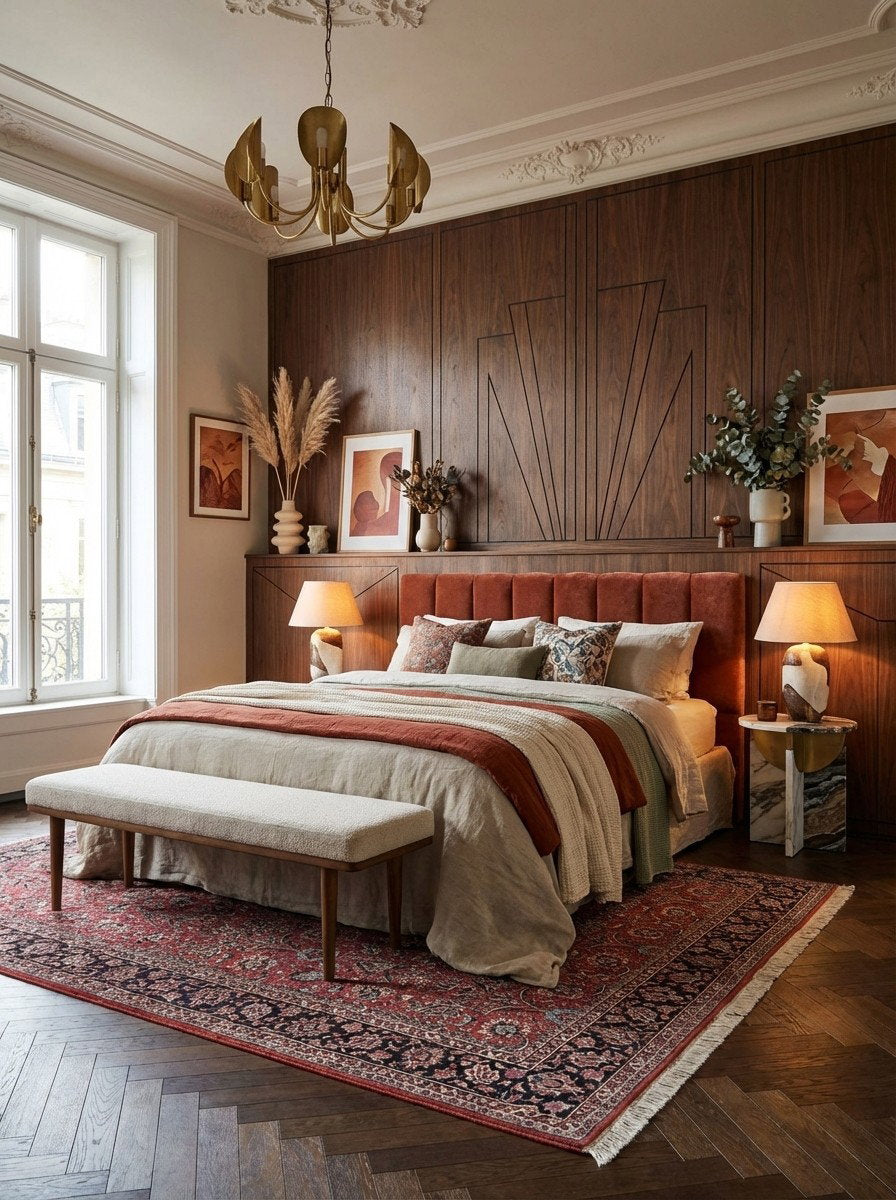 Bidjar — Handgefertigt, 296x207 cm, Blau, 100% Virgin Wool | Back view