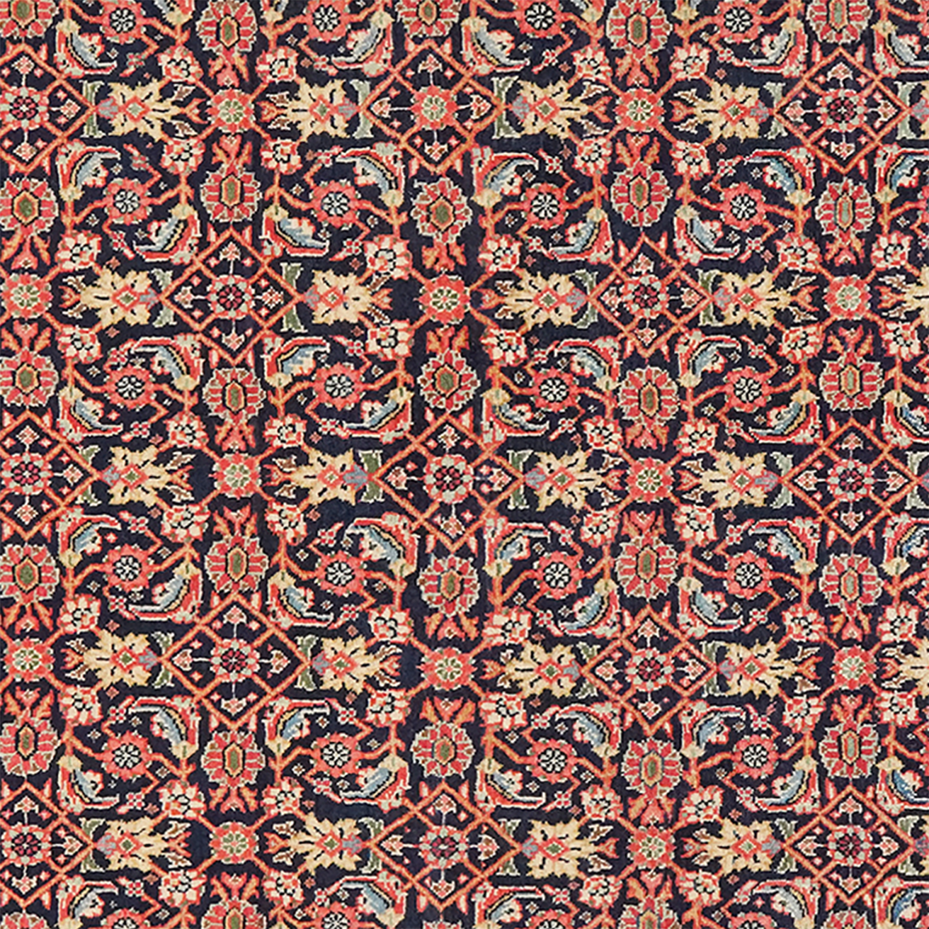 Sarough — Handgefertigt, 210x135 cm, Rot, 100% Virgin Wool | View 5