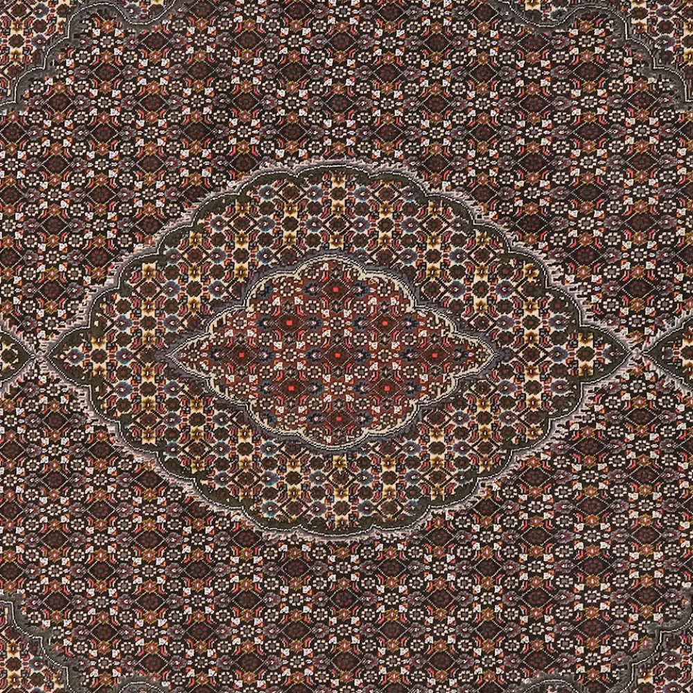 Tabriz 40 Raj — Hand-knotted, 153x198 cm, Blue, 100% Virgin Wool | View 4
