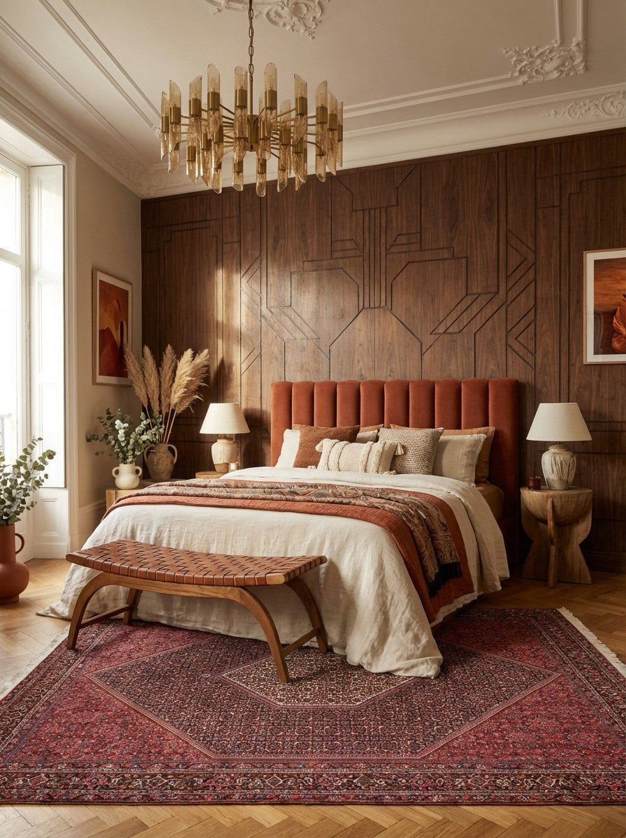 Bidjar — Handgefertigt, 298x208 cm, Blau, 100% Virgin Wool | Back view