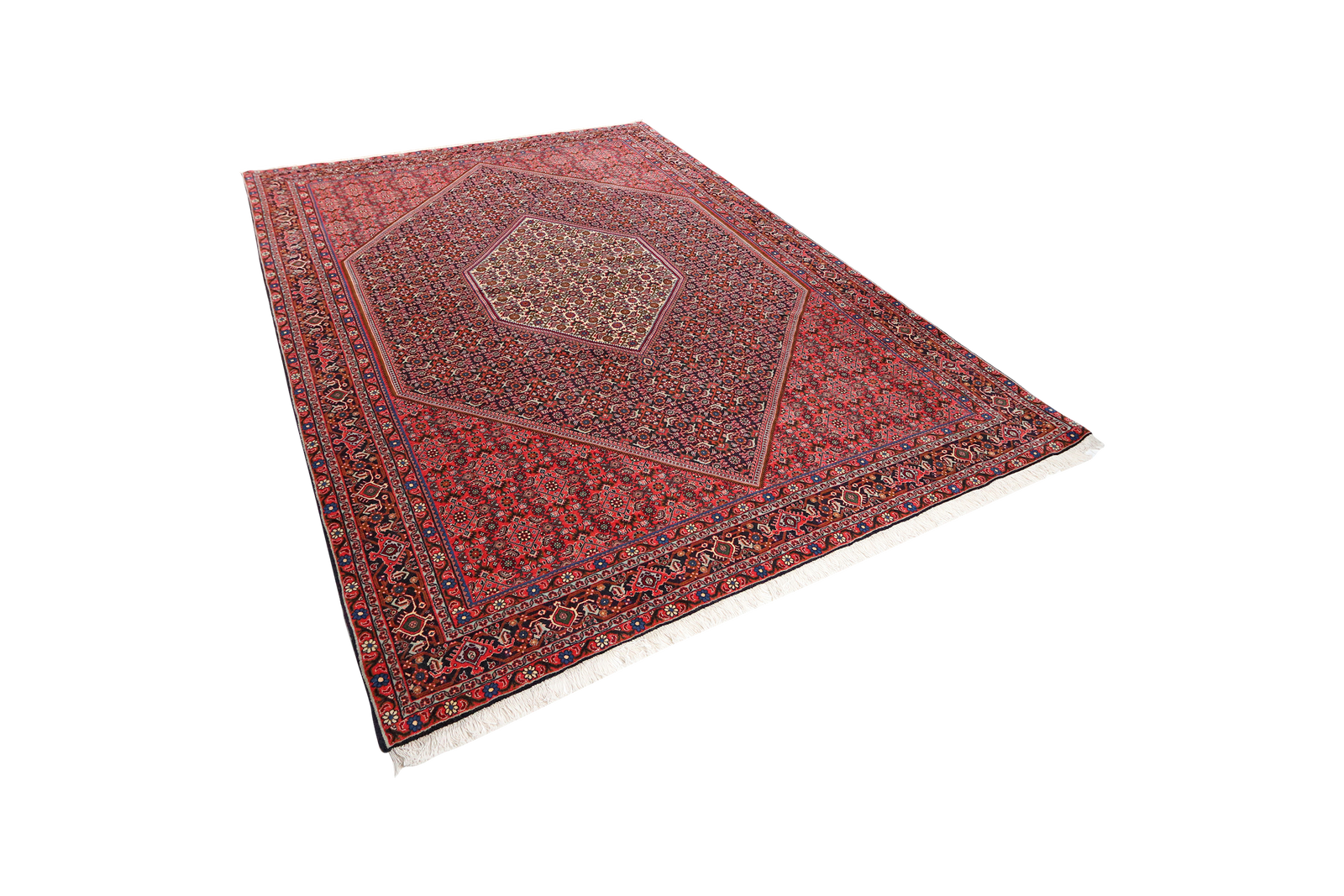 Bidjar — Handgefertigt, 298x208 cm, Blau, 100% Virgin Wool | View 6