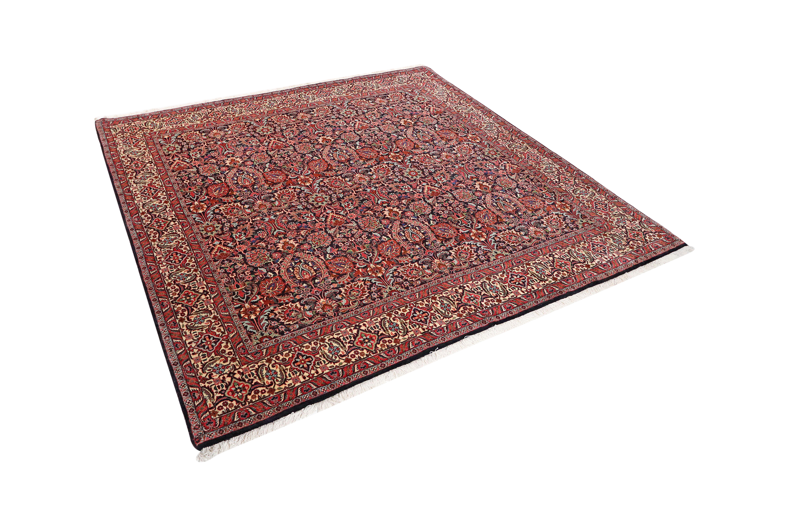 Bidjar — Handgefertigt, 213x205 cm, Beige, 100% Virgin Wool | View 6