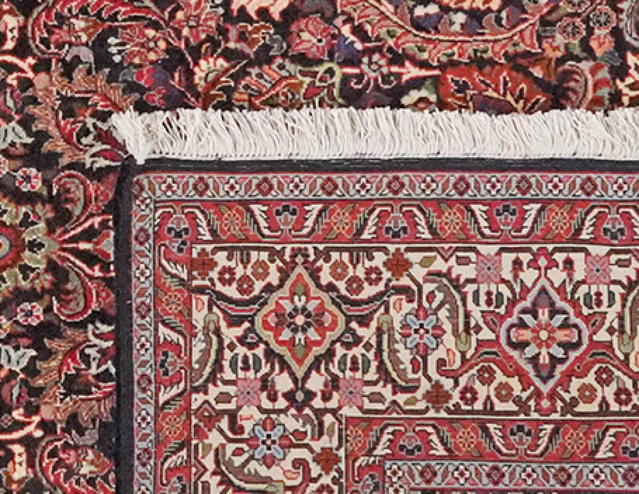 Bidjar — Handgefertigt, 213x205 cm, Beige, 100% Virgin Wool | View 7