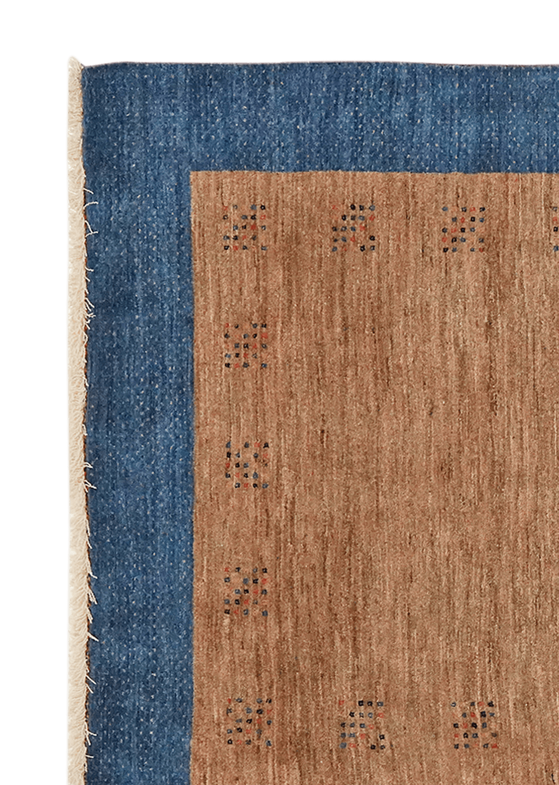 Rizbaf — Hand-knotted, 120x184 cm, Brown, 100% Virgin Wool | View 3