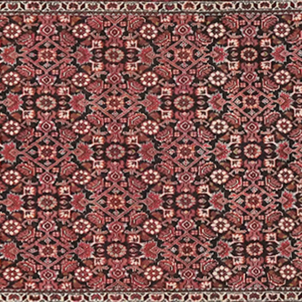 Bidjar — Hand-knotted, 81x392 cm, Blue, 100% Virgin Wool | View 4