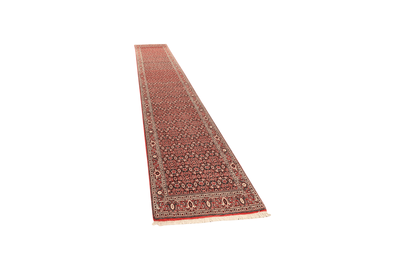 Bidjar — Hand-knotted, 81x392 cm, Blue, 100% Virgin Wool | View 5