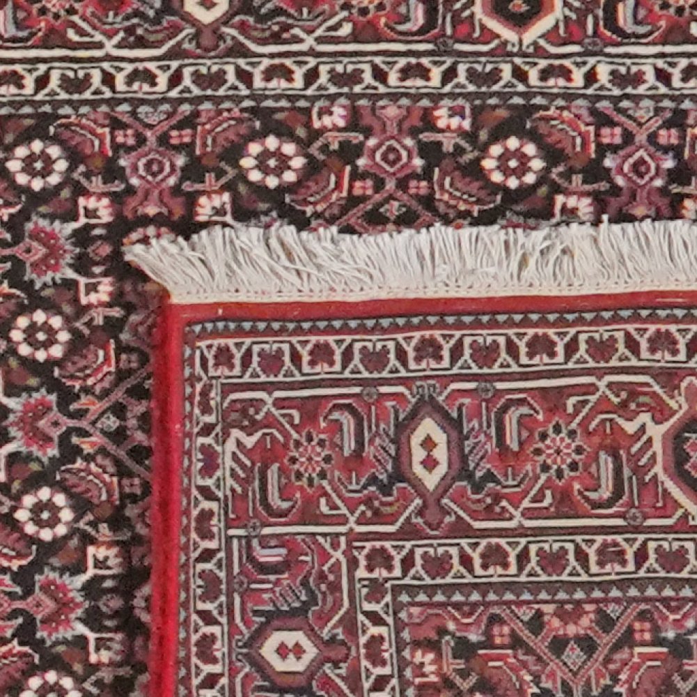 Bidjar — Hand-knotted, 81x392 cm, Blue, 100% Virgin Wool | View 6