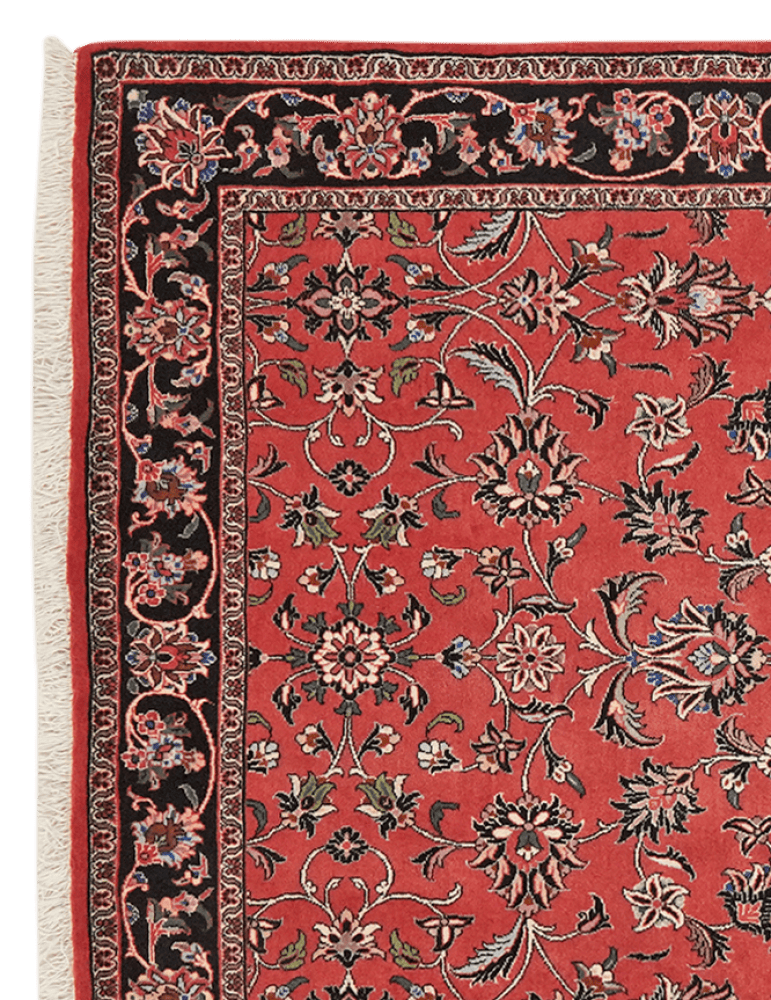 Bidjar — Hand-knotted, 113x177 cm, Red, 100% Virgin Wool | View 3