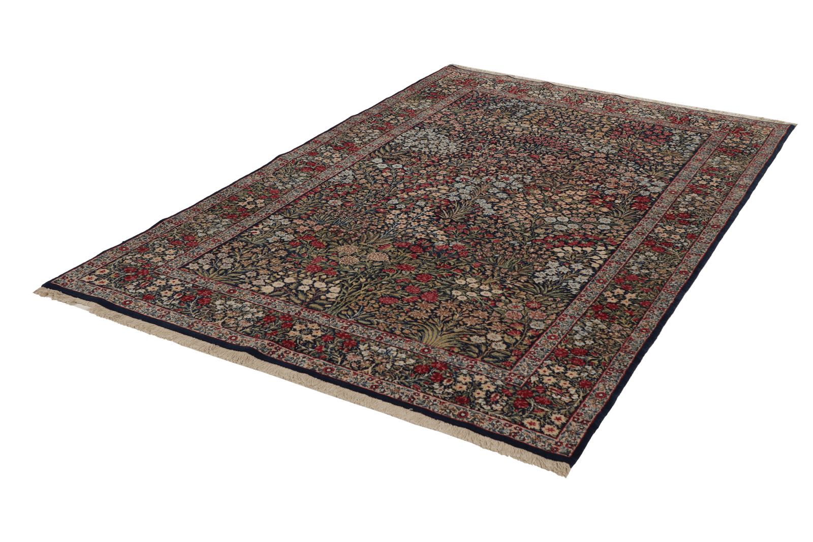 Ravar — Hand-knotted, 149x229 cm, Blue, 100% Virgin Wool | View 6