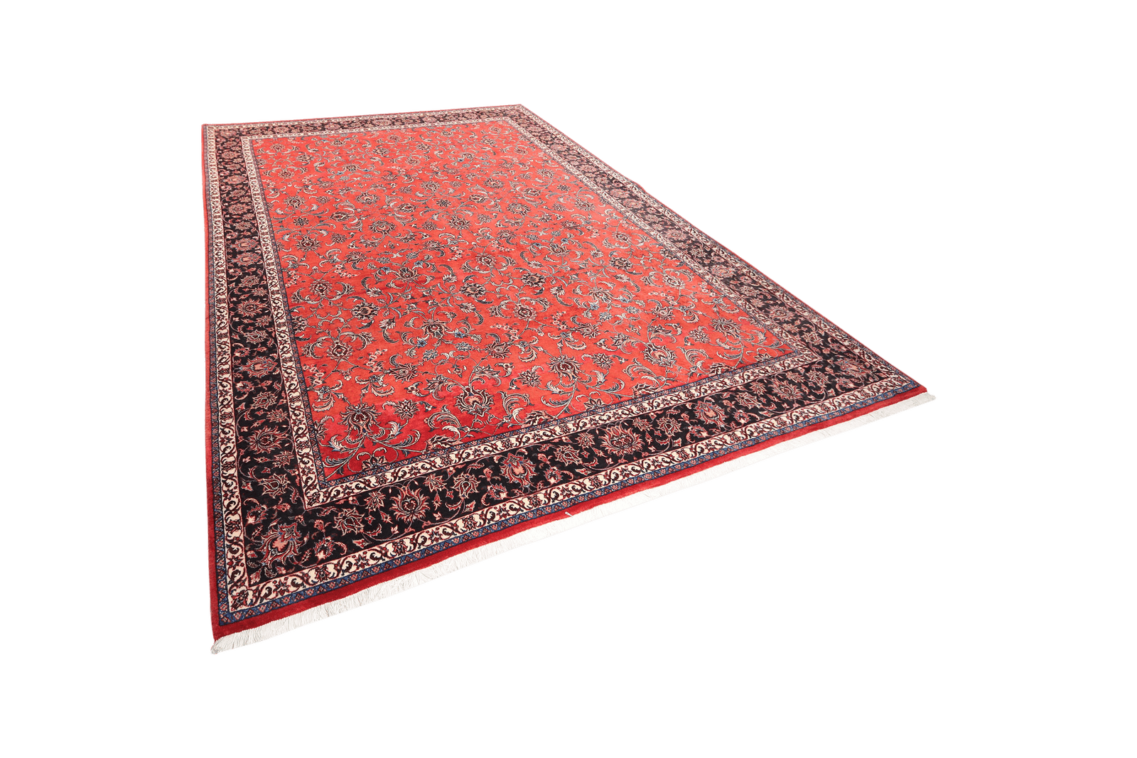 Bidjar — Hand-knotted, 254x352 cm, Red, 100% Virgin Wool | View 5
