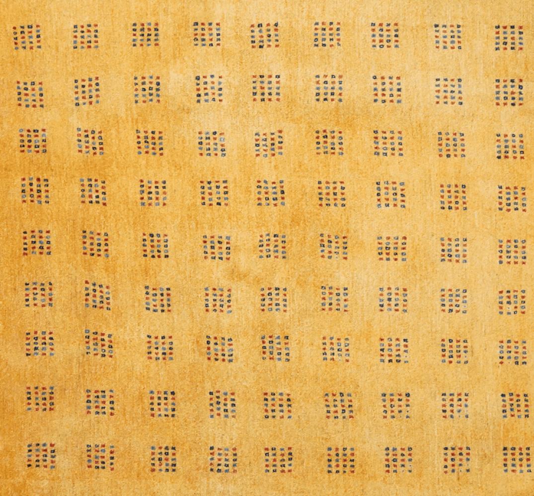 Rizbaf — Hand-knotted, 200x269 cm, Yellow, 100% Virgin Wool | View 4