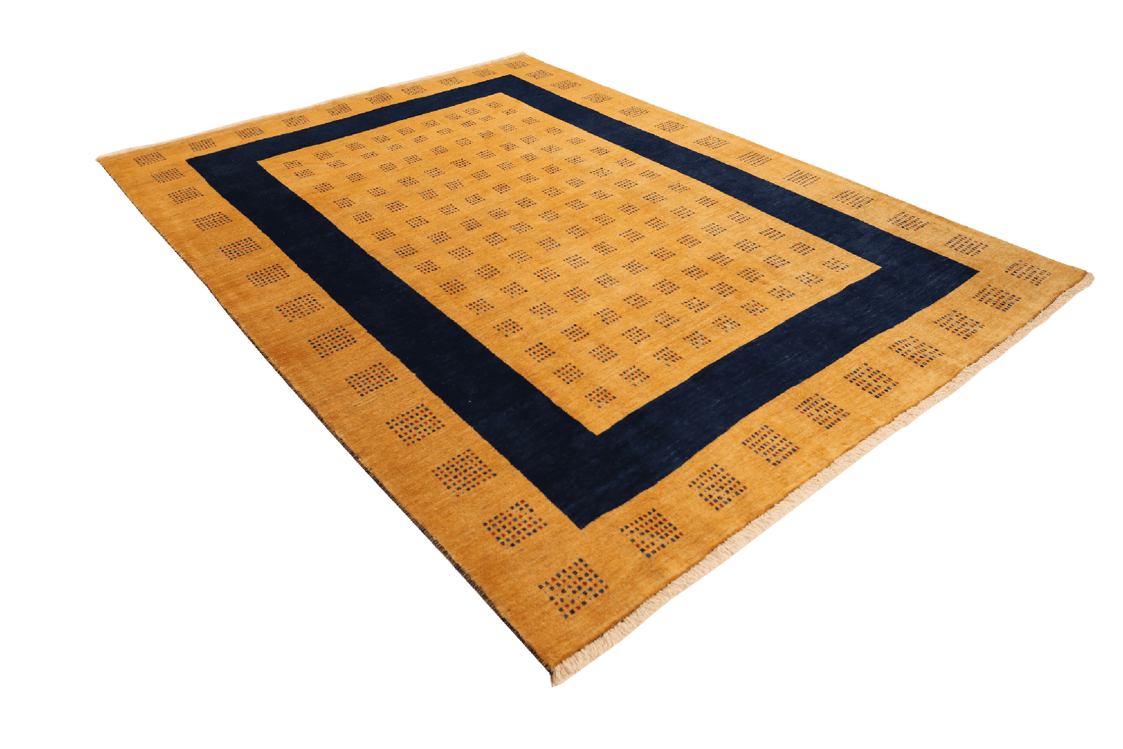 Rizbaf — Hand-knotted, 200x269 cm, Yellow, 100% Virgin Wool | View 5
