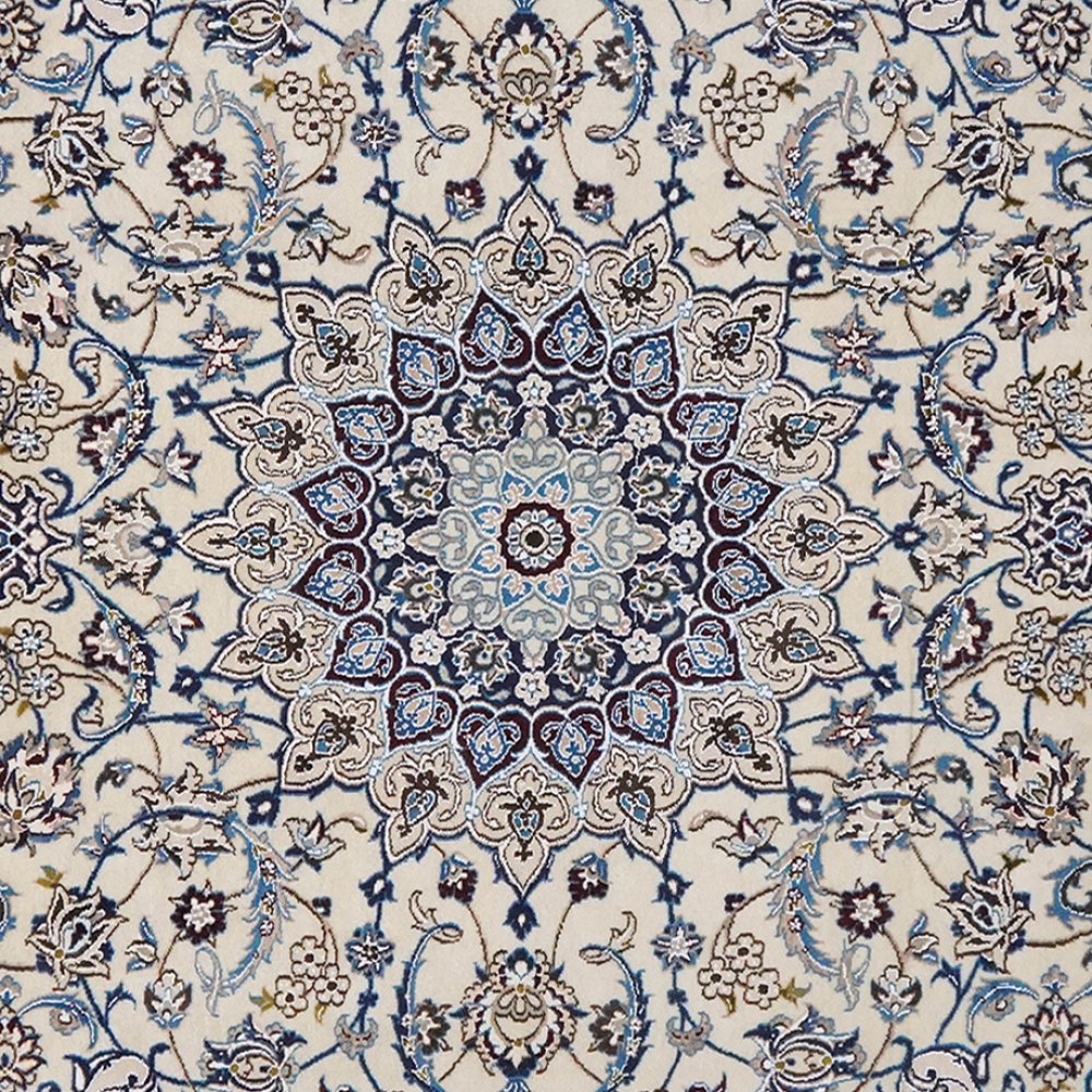Nain 9La — Hand-knotted, 200x300 cm, Beige, 100% Virgin Wool | View 4