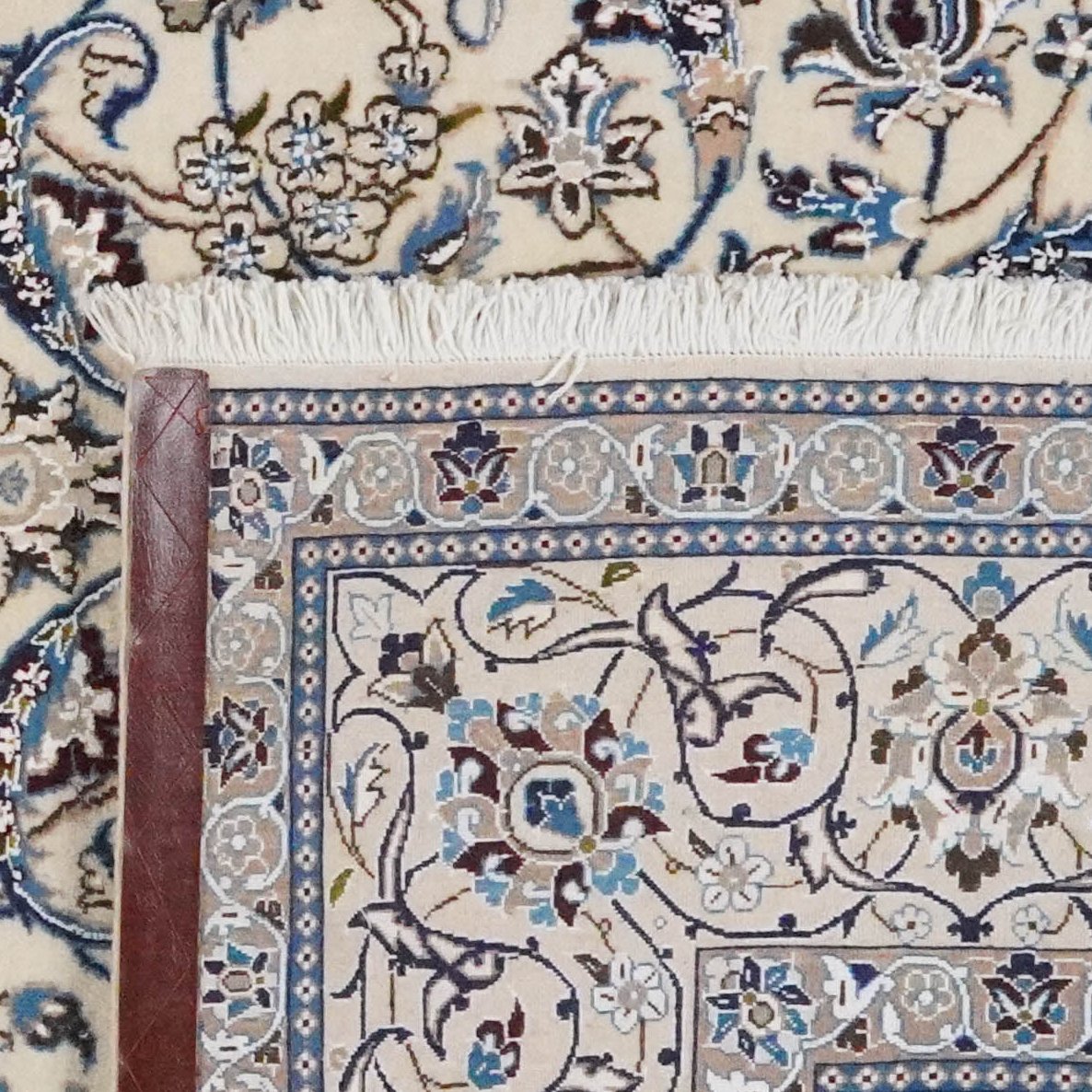 Nain 9La — Hand-knotted, 200x300 cm, Beige, 100% Virgin Wool | View 6