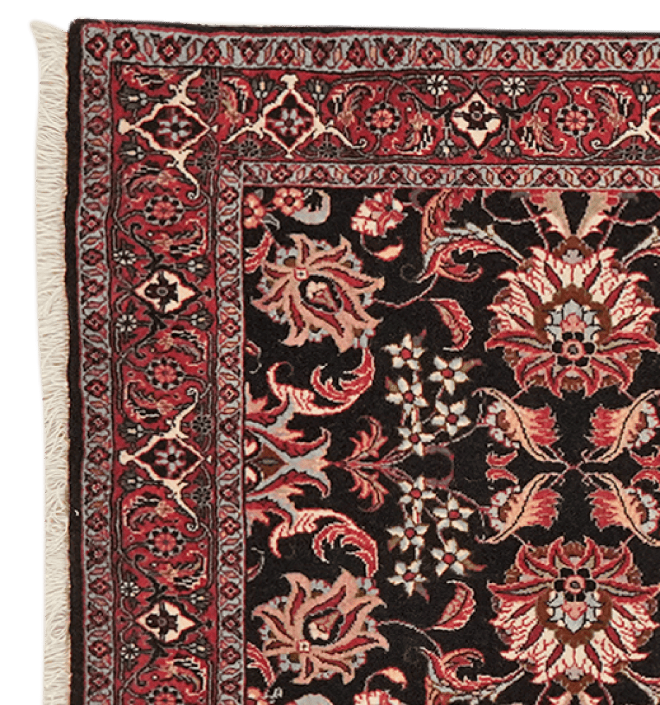 Bidjar — Hand-knotted, 71x192 cm, Blue, 100% Virgin Wool | View 3