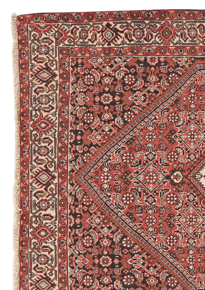 Bidjar Tekkab — Hand-knotted, 93x140 cm, Red, 100% Virgin Wool | View 3