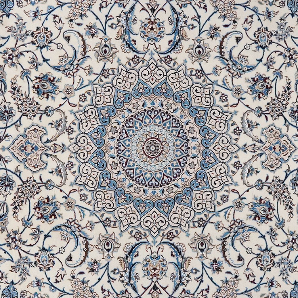 Nain 9La — Hand-knotted, 252x350 cm, Beige, 100% Virgin Wool | View 4