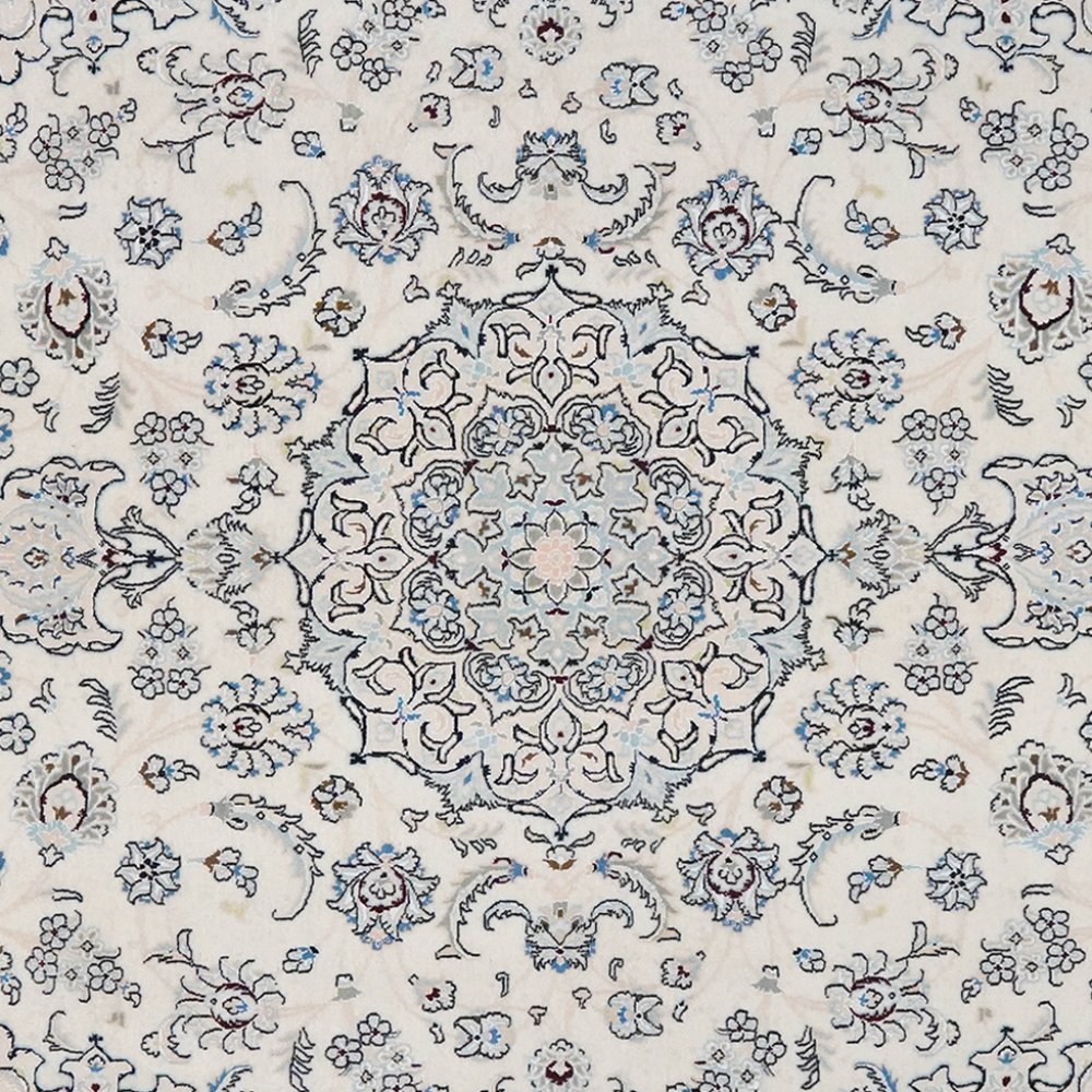 Nain 9La — Hand-knotted, 200x301 cm, Beige, 100% Virgin Wool | View 4