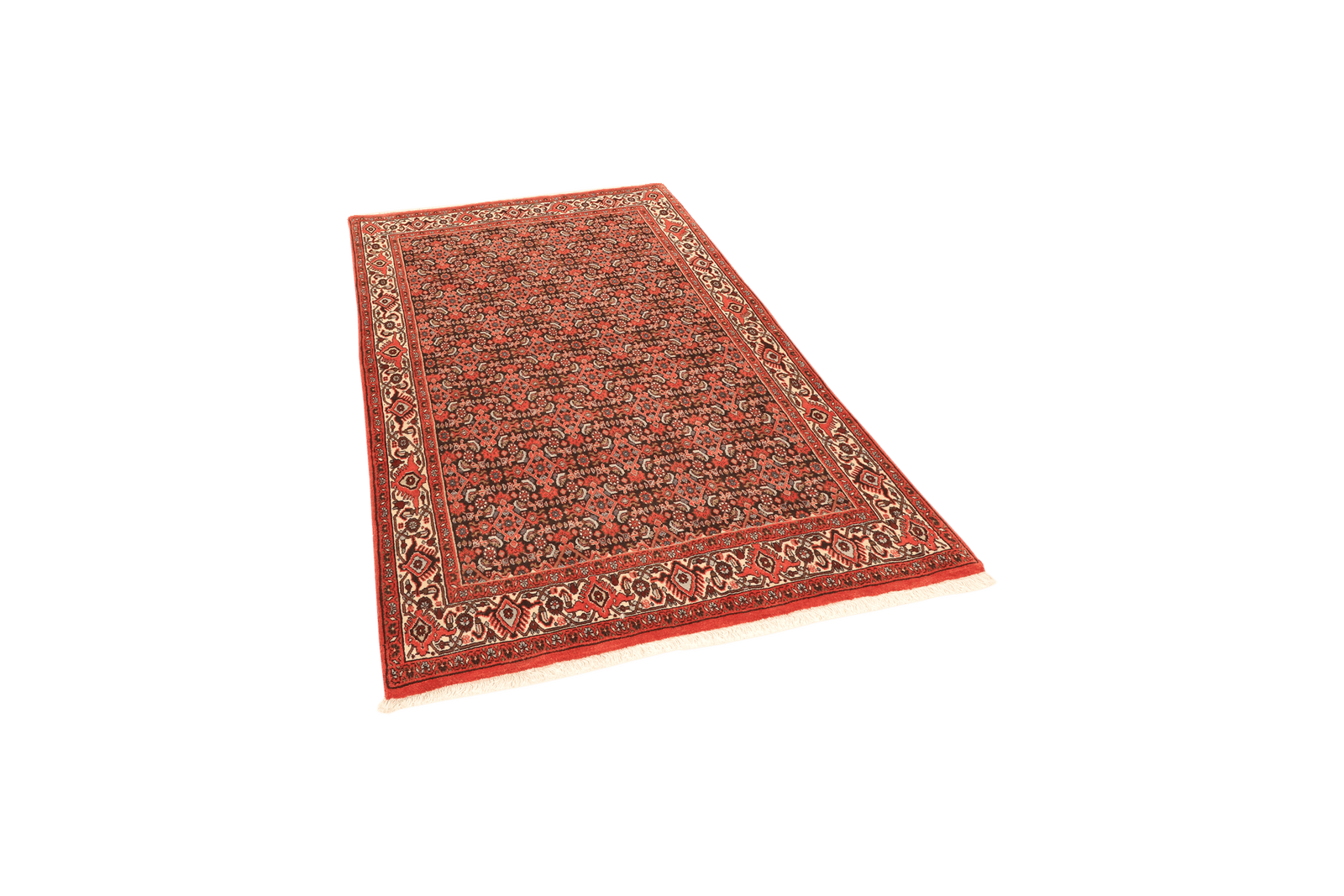 Bidjar — Hand-knotted, 114x176 cm, Blue, 100% Virgin Wool | View 5