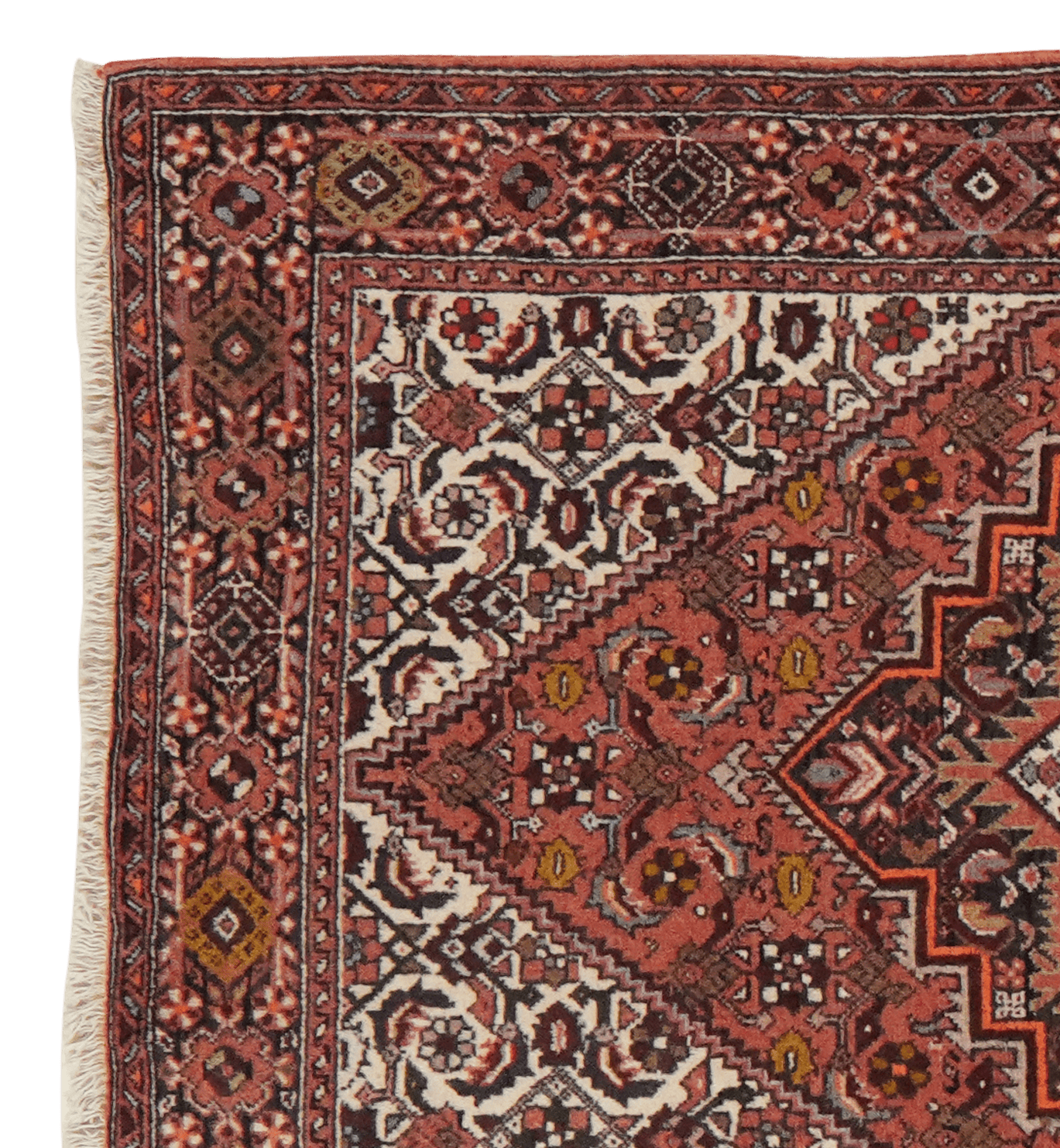 Goltuk — Hand-knotted, 81x300 cm, Red, 100% Virgin Wool | View 3