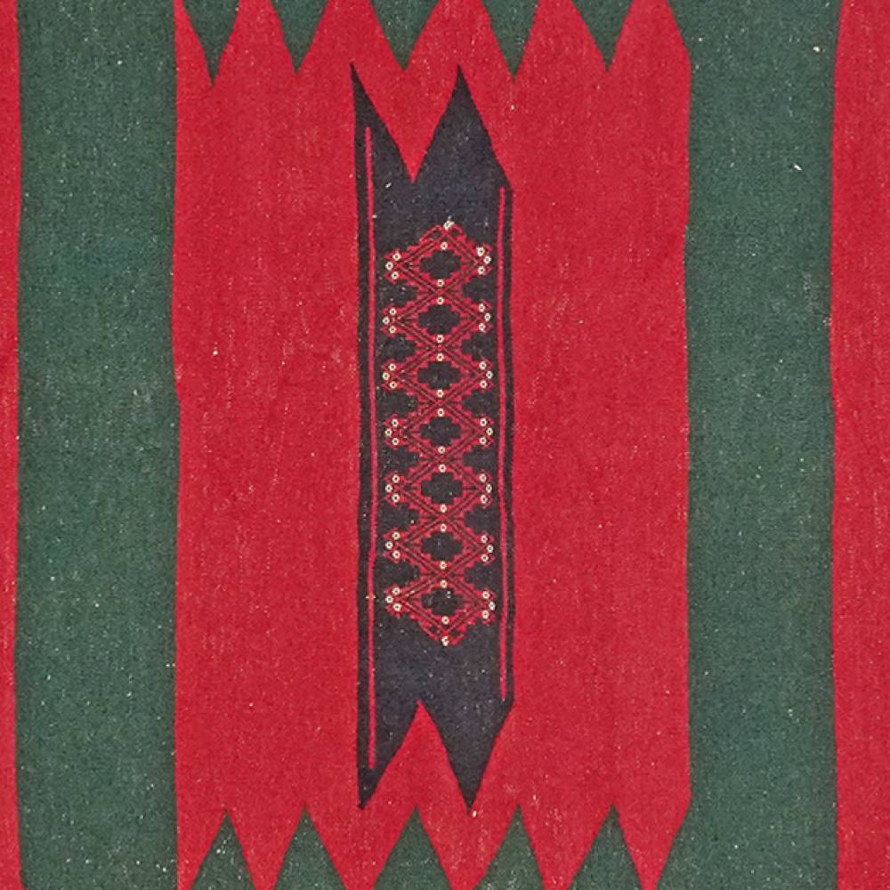 Sofreh Afshar — Handgefertigt, 132x123 cm, Bunt, 100% Virgin Wool | View 5