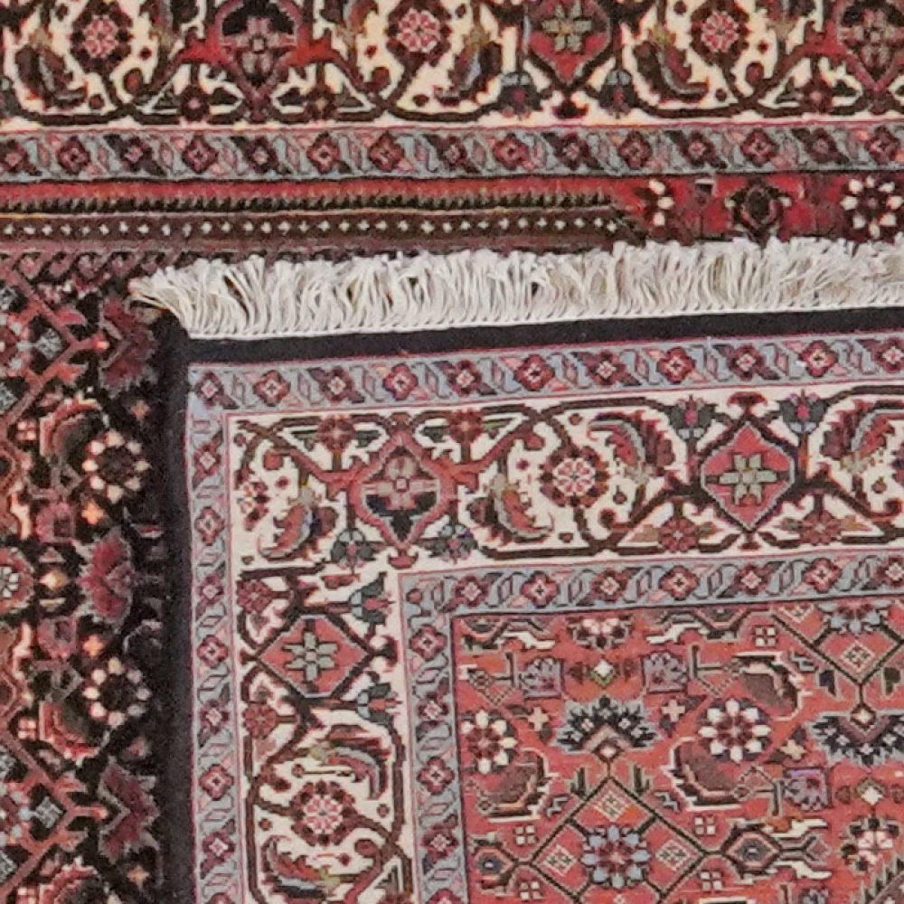 Bidjar — Hand-knotted, 84x386 cm, Red, 100% Virgin Wool | View 6