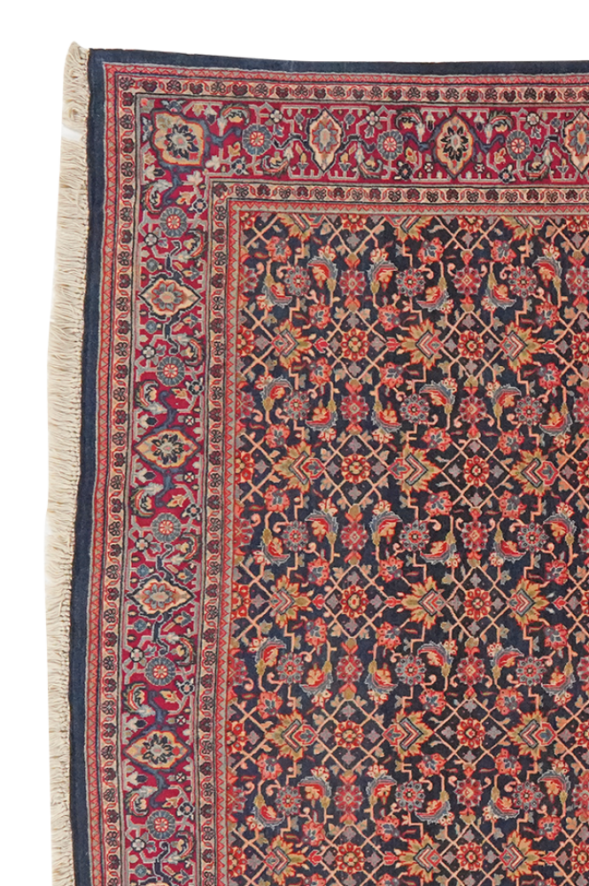 Sarough — Handgefertigt, 204x128 cm, Rot, 100% Virgin Wool | View 4