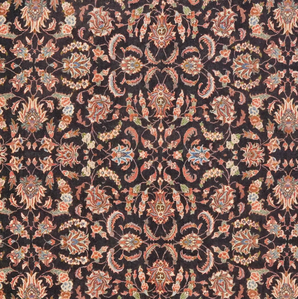 Bidjar — Hand-knotted, 176x248 cm, Blue, 90% Schurwolle, 10% Seide | View 4
