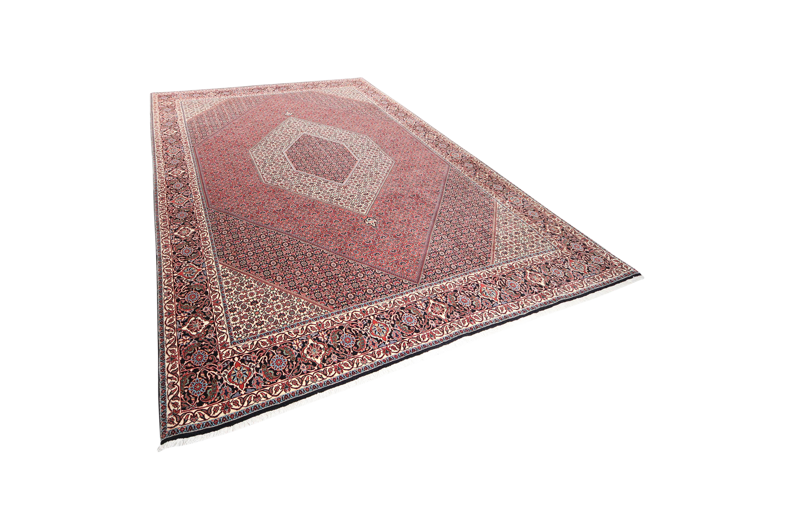 Bidjar Bookan — Handgefertigt, 352x256 cm, Blau, 100% Virgin Wool | View 6