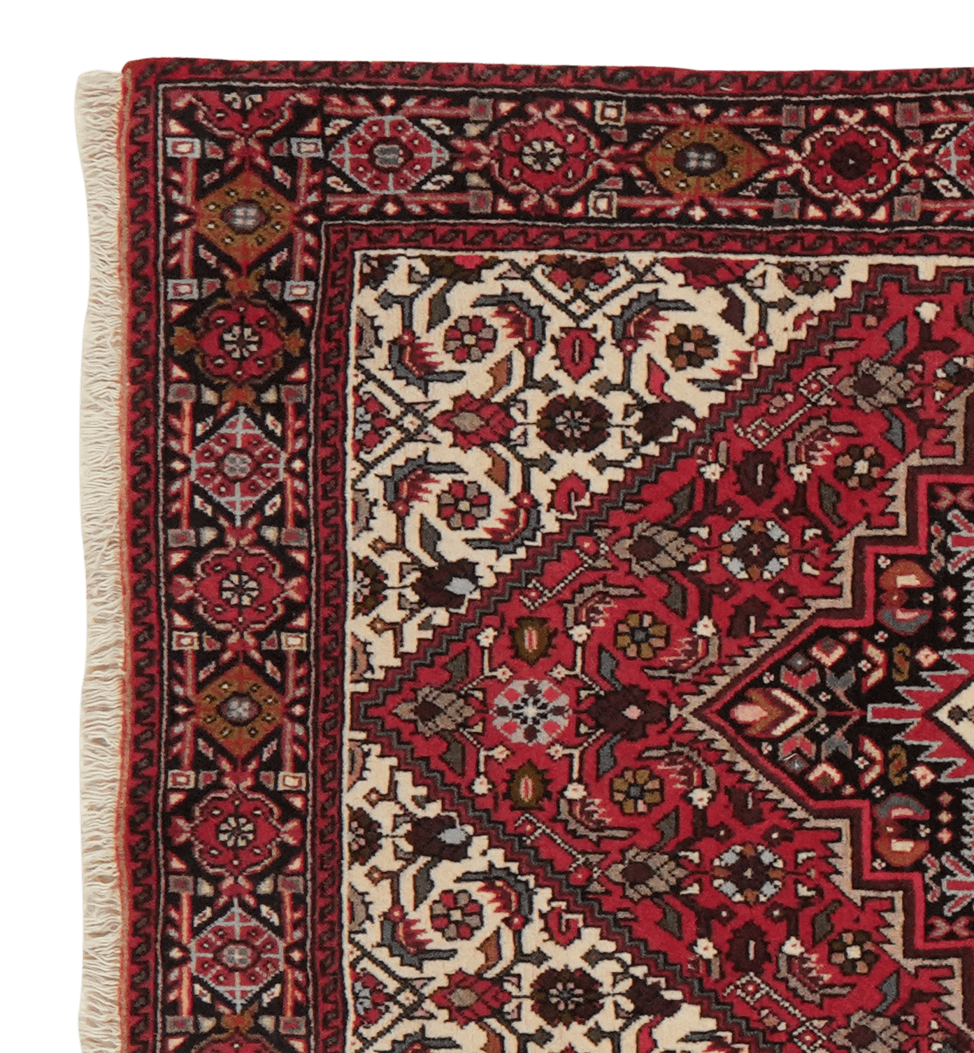 Goltuk — Hand-knotted, 77x297 cm, Red, 100% Virgin Wool | View 3