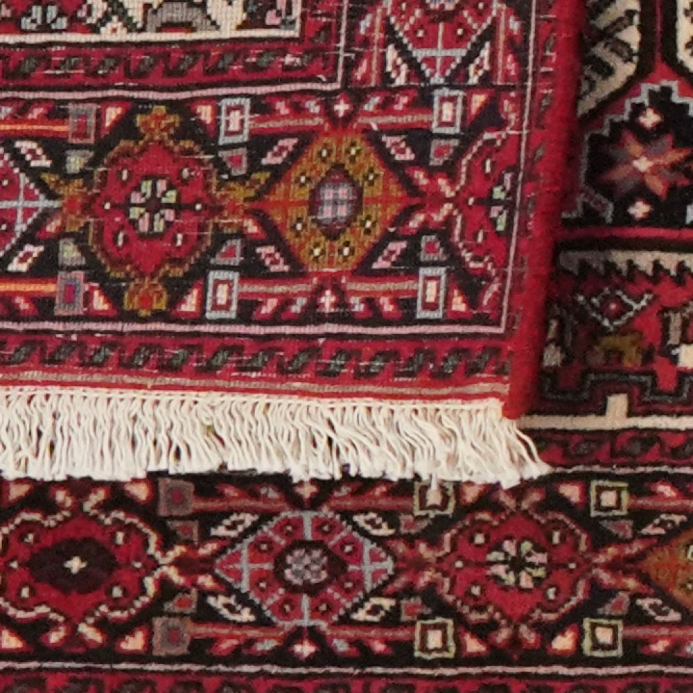 Goltuk — Hand-knotted, 77x297 cm, Red, 100% Virgin Wool | View 6