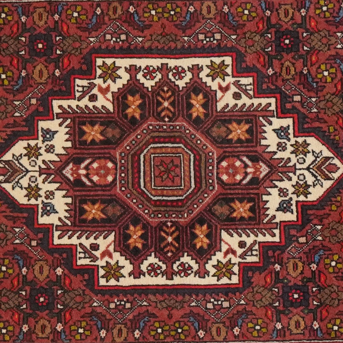 Goltuk — Hand-knotted, 86x287 cm, Red, 100% Virgin Wool | View 4